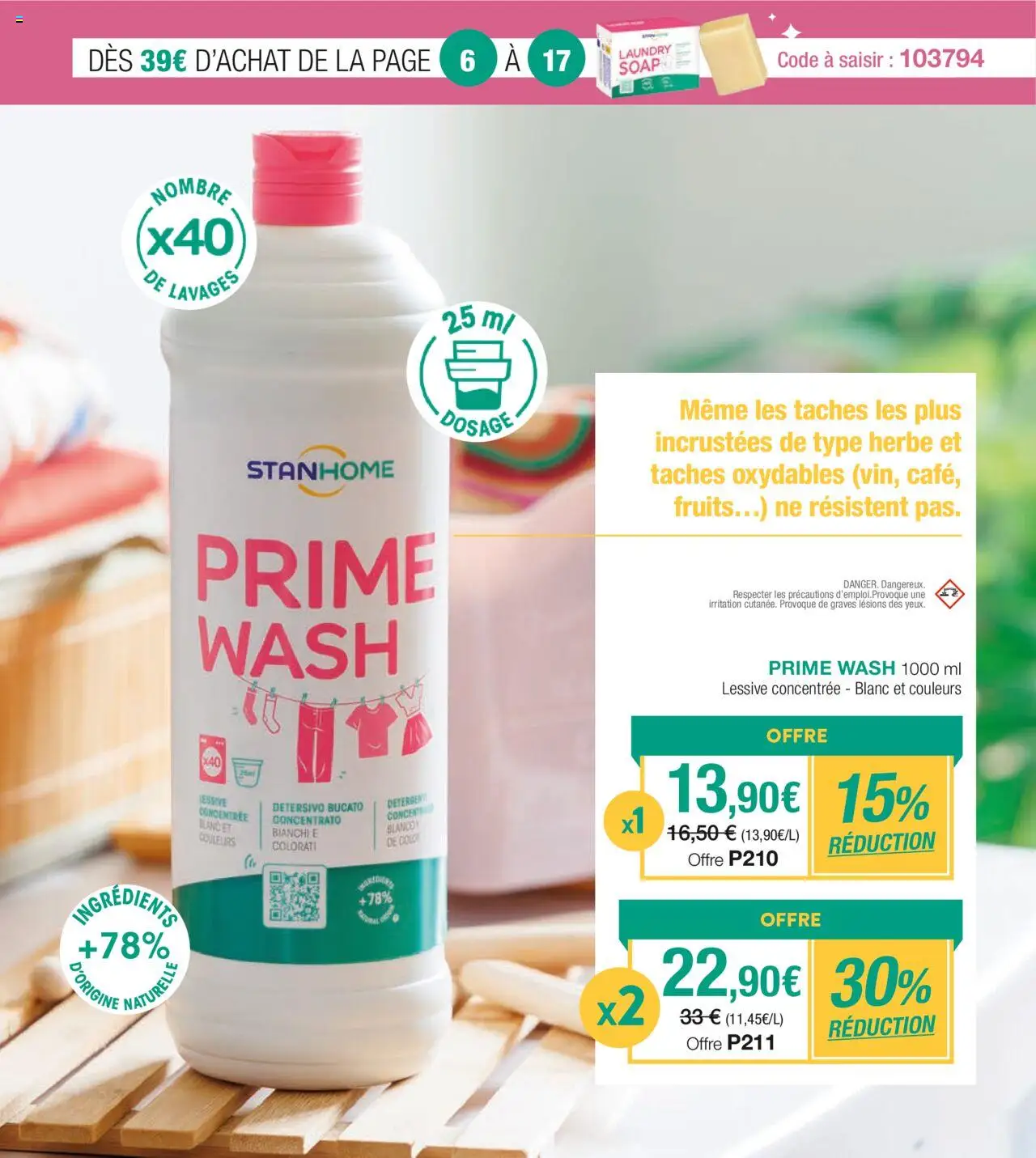  | Page: 7 | Produits: Détergent, Lessive
