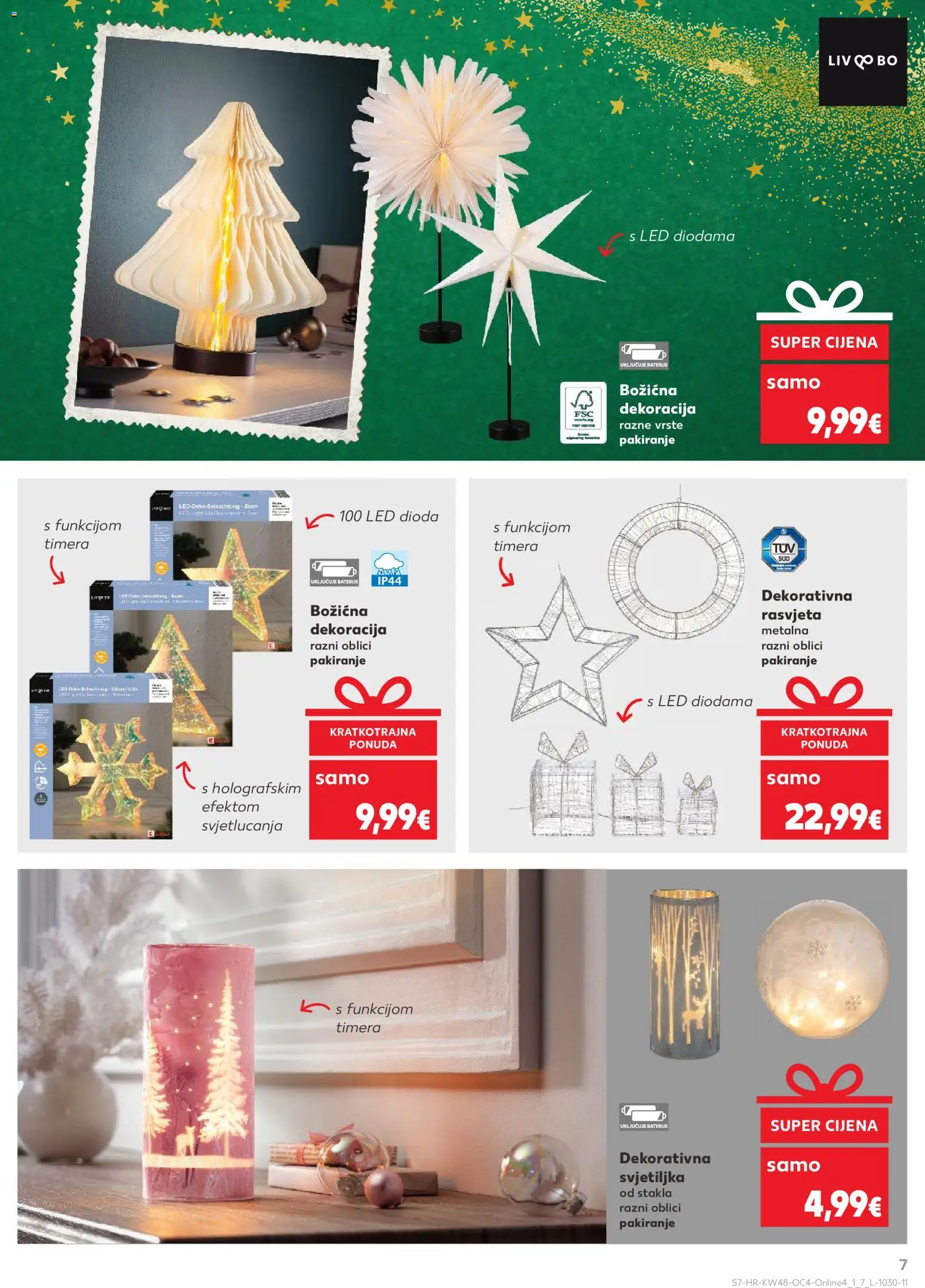 Kaufland katalog | vrijedi od 26.11.2025 | Stranica: 7 | Proizvodi: Svjetiljka, Rasvjeta, Baterije