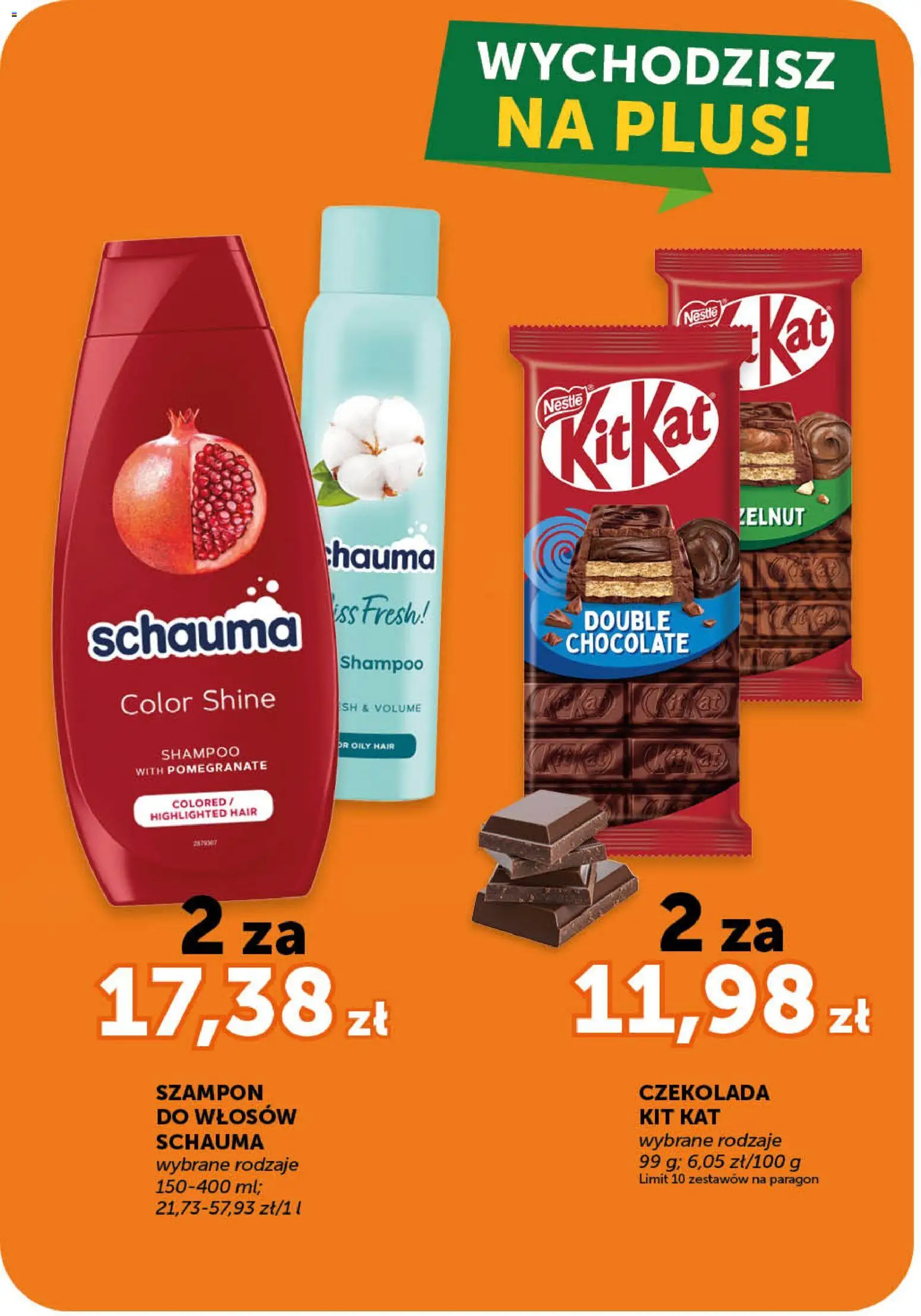 Groszek gazetka - Market od 16.04.2026 | Strona: 12 | Produkty: Czekolada, Szampon