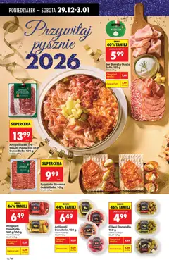 Pogląd oferty "Ser Burrata Gusto Bello, 125 g, Ser Burrata Gusto Bello, 125 g" - ważna od 29.12.2025 | Strona: 22 | Produkty: Ser