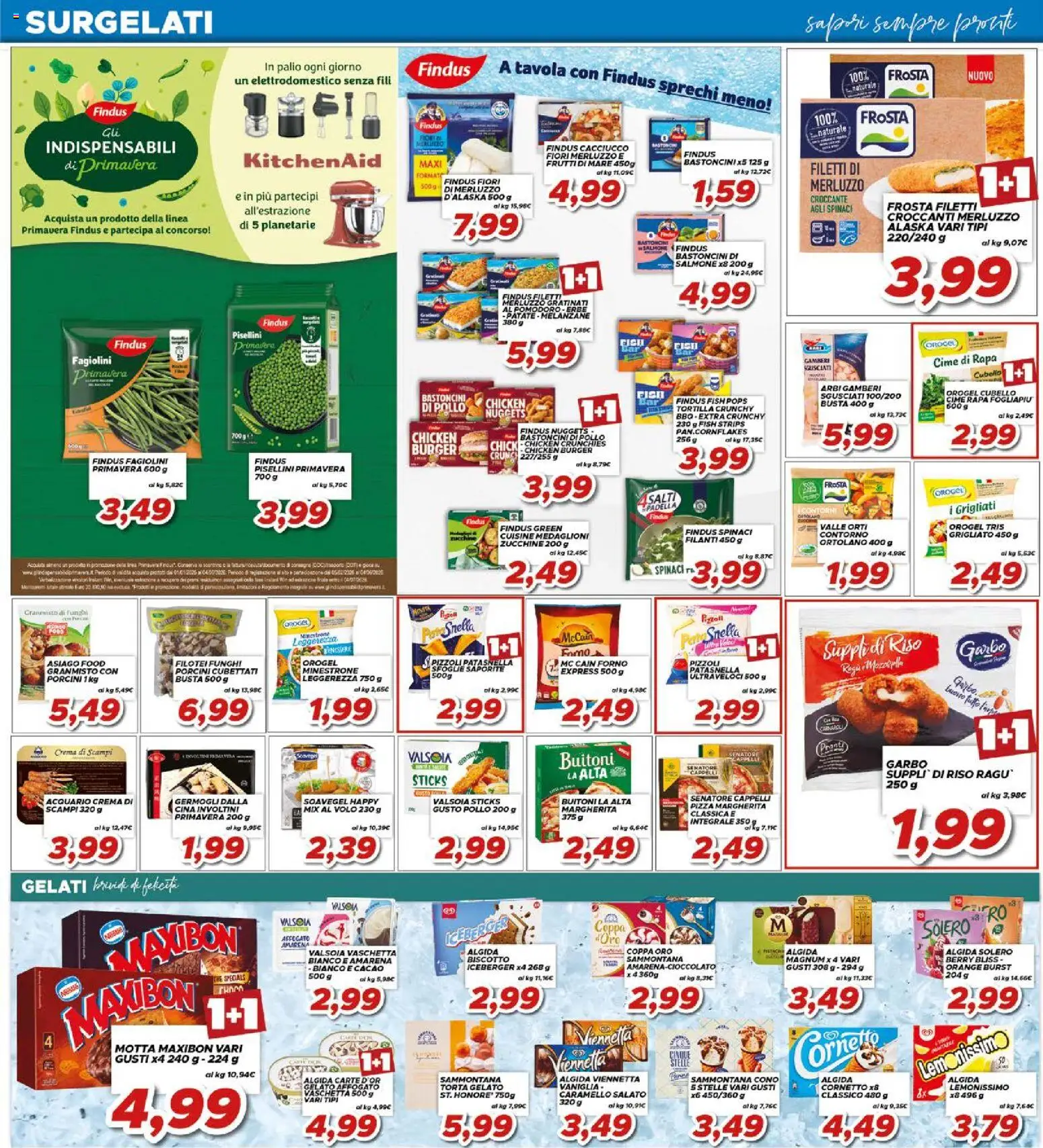 Volantino Ma Supermercati del 29.04.2026 | Pagina: 6 | Prodotti: Pizza, Pollo, Riso, Melanzane