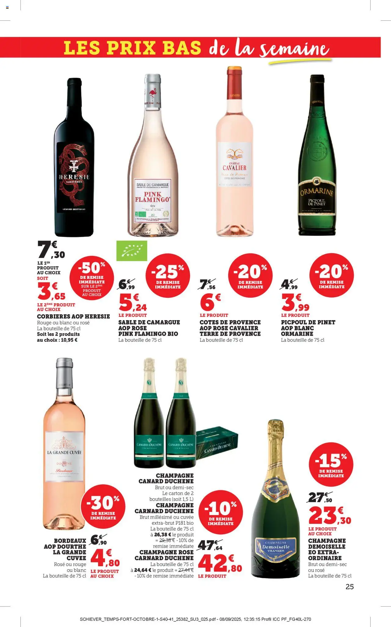{H1} | Page: 25 | Produits: Champagne