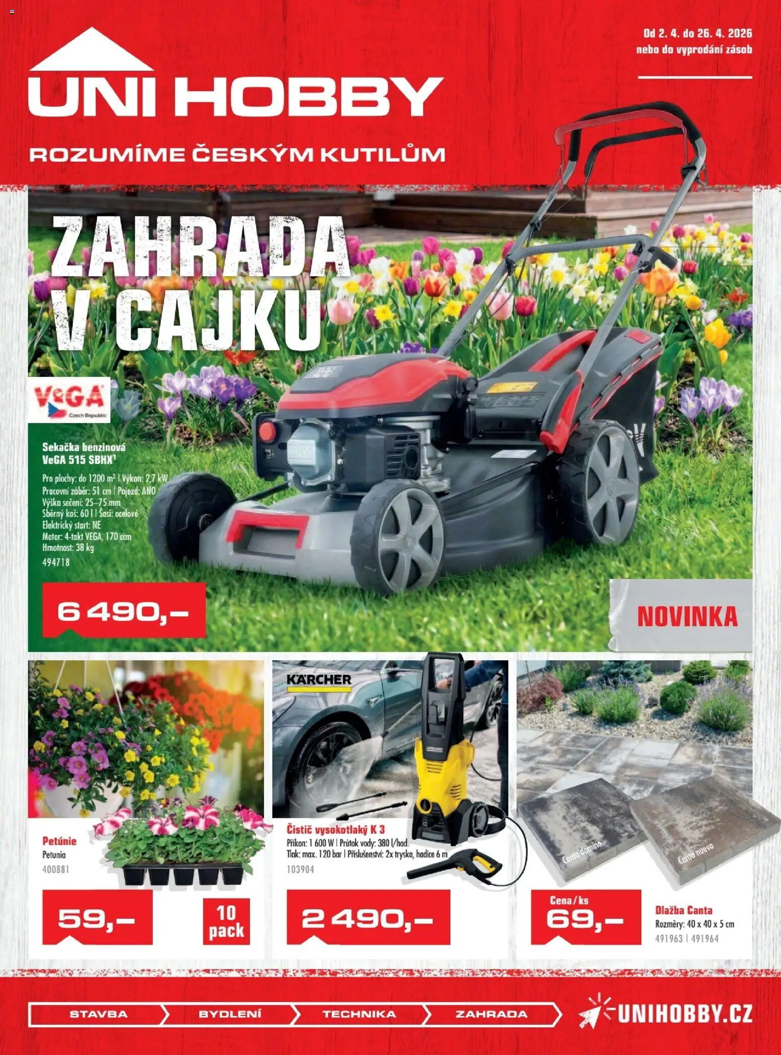 Uni Hobby leták od 02.04.2026 | Strana: 1