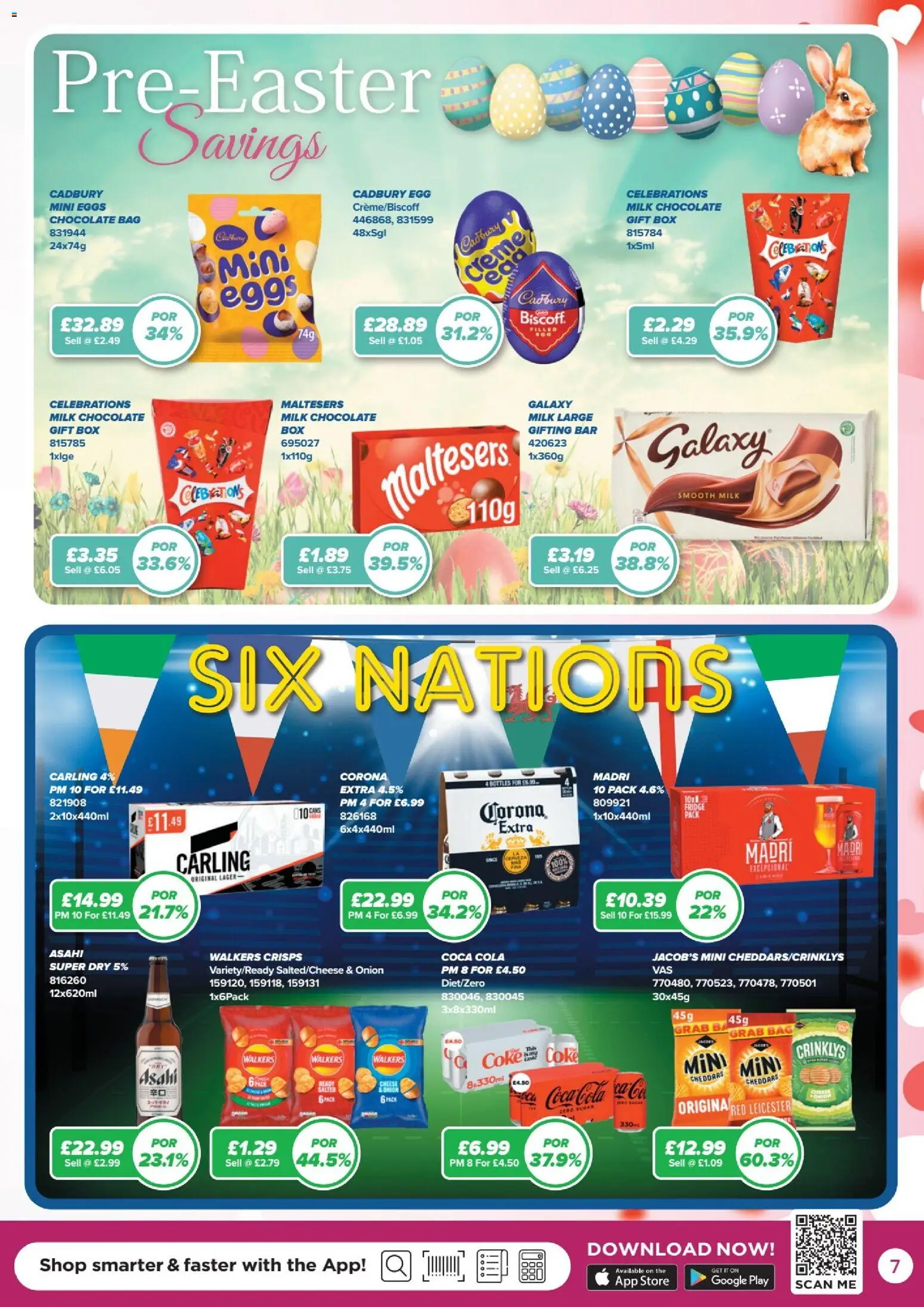 {H1} | Page: 7 | Products: Onion, Eggs, Chocolate, Bag