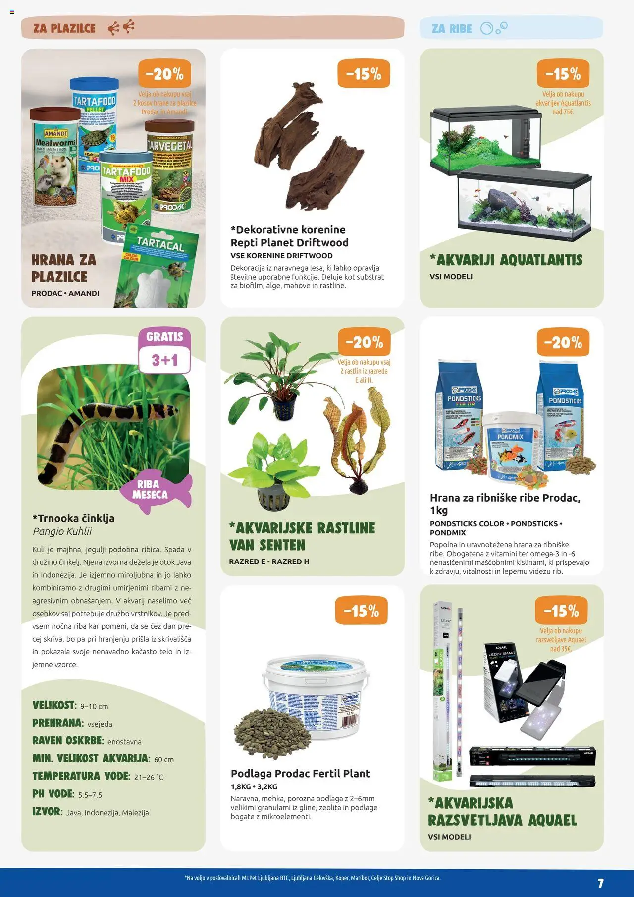 Mr. Pet katalog │ velja od 01.08.2025 | Stran: 5 | Izdelki: Ribe, Riba