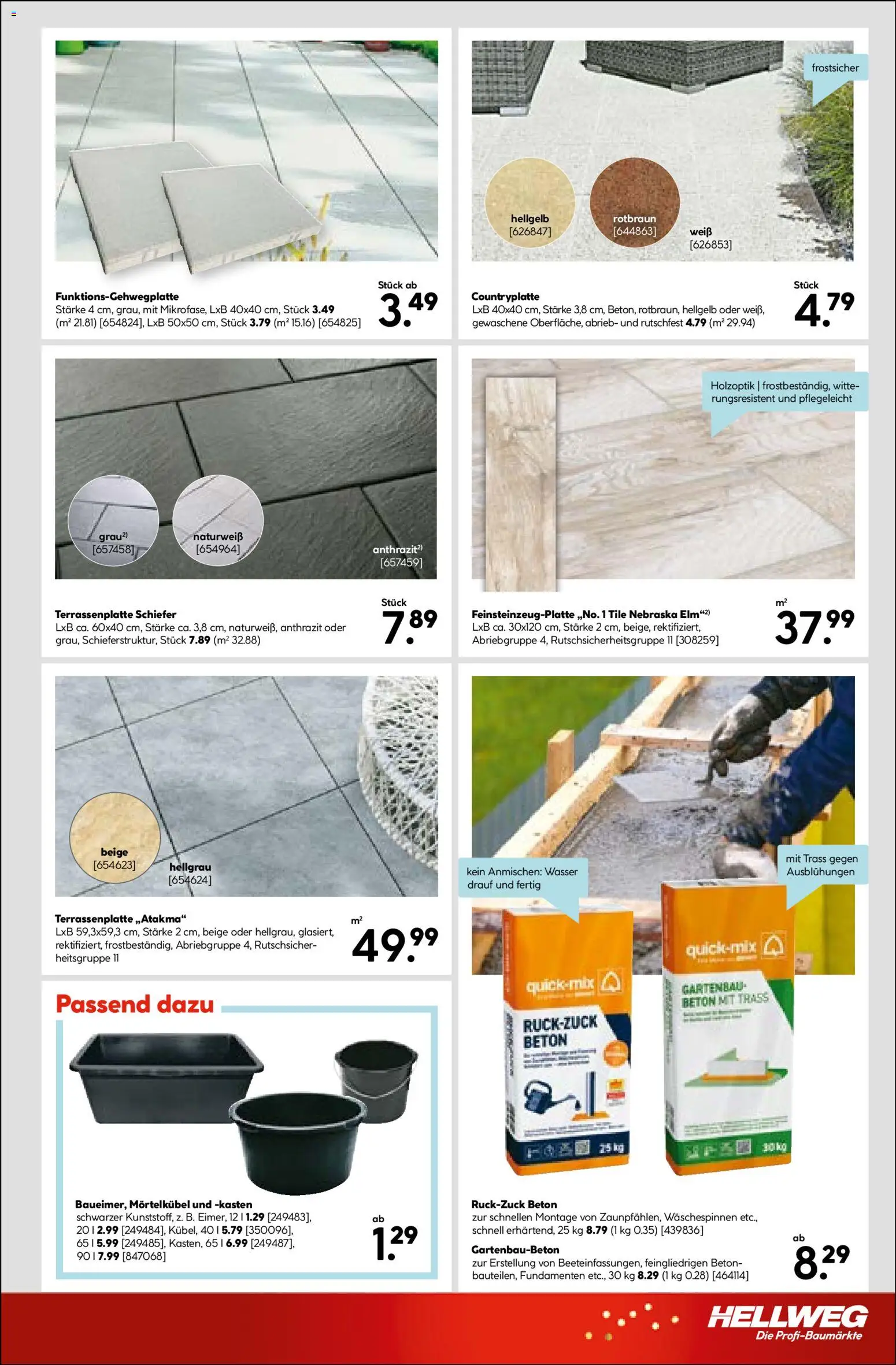 HELLWEG Flugblatt gültig ab 23.04.2026 | Seite: 13 | Produkte: Wasser