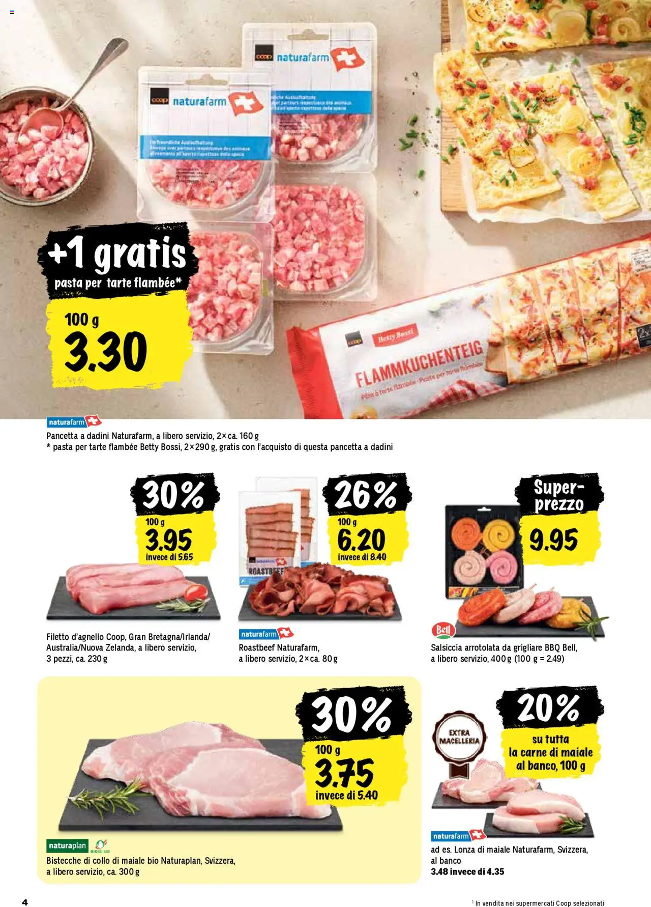 Coop - Una settimana di azioni ab 28.08.2025 | Seite: 4 | Produkte: Pasta, Tabasco Sauce