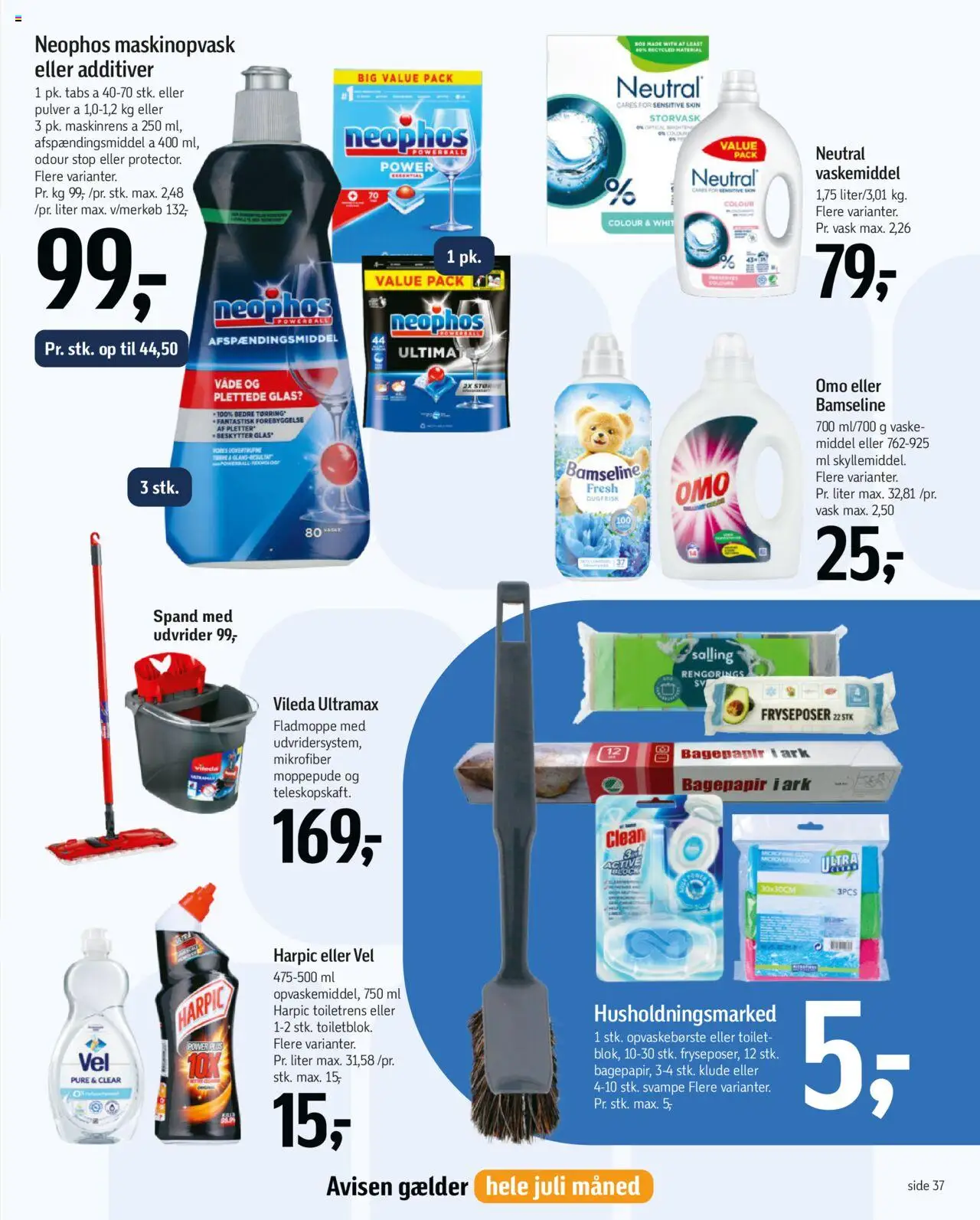 Føtex Tilbudsavis gyldig fra 27.06.2025 | Side: 46 | Produkter: Svampe, Toilet
