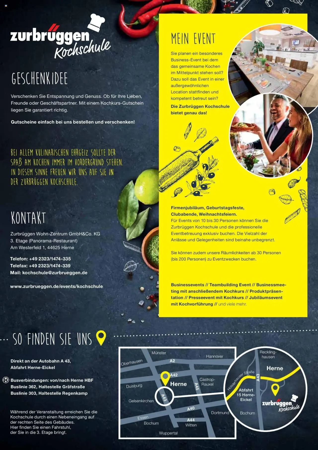 Zurbrüggen Kochschule – gültig ab 17.09.2025 | Seite: 3
