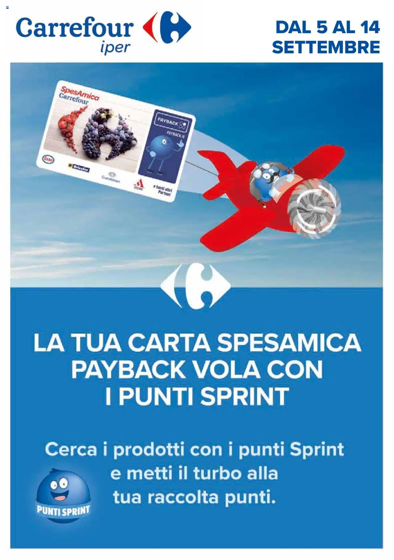 Volantino Carrefour del 05.09.2025 | Pagina: 1