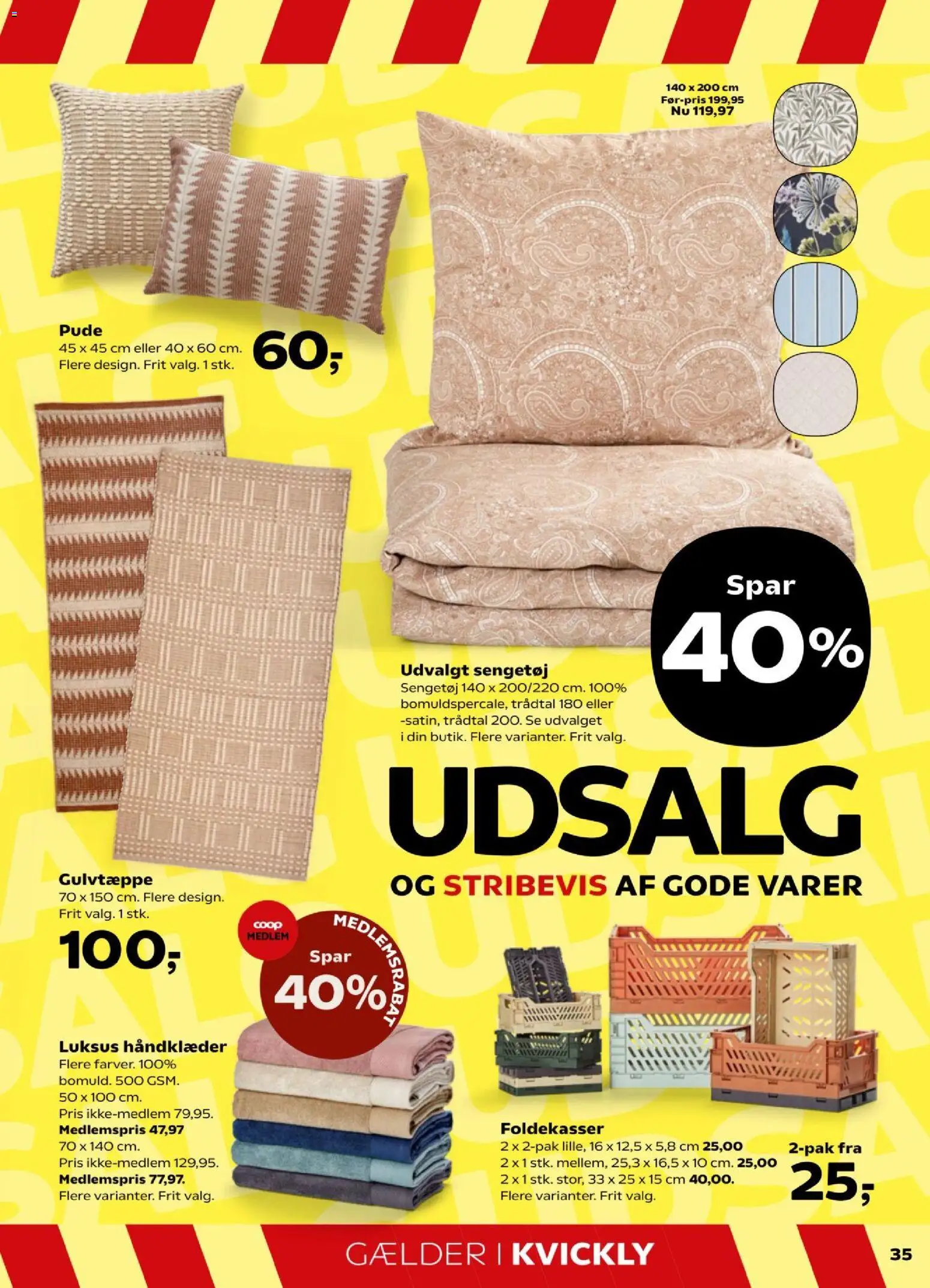 Kvickly tilbudsavis – gyldig fra 01.01.2026 | Side: 37 | Produkter: Pude