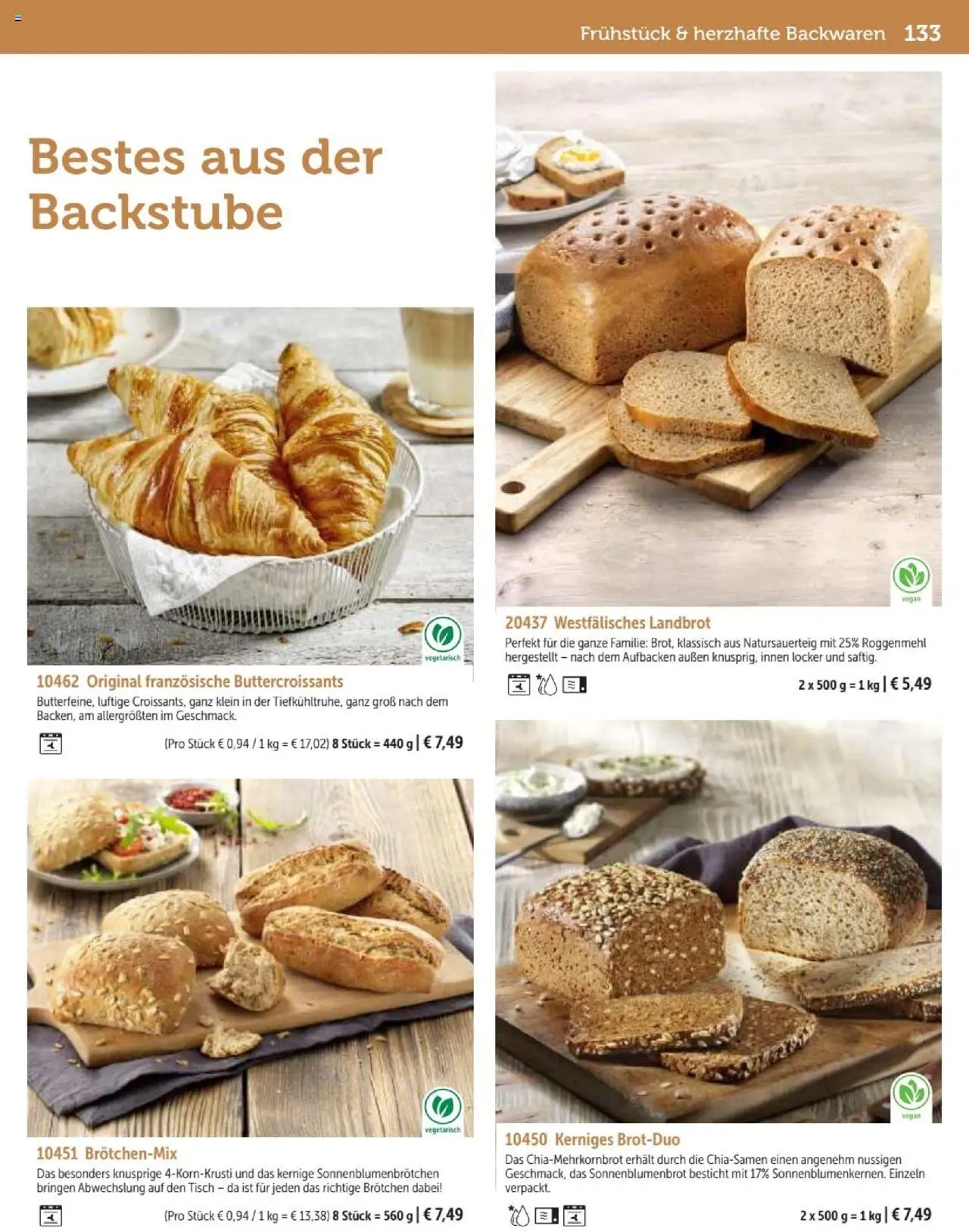 Bofrost Katalog – gültig ab 07.09.2025 | Seite: 133 | Produkte: Tisch