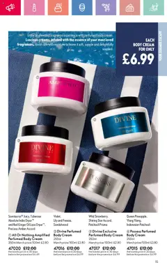  | Page: 15 | Products: Fragrance, Body cream, Oil, Cream