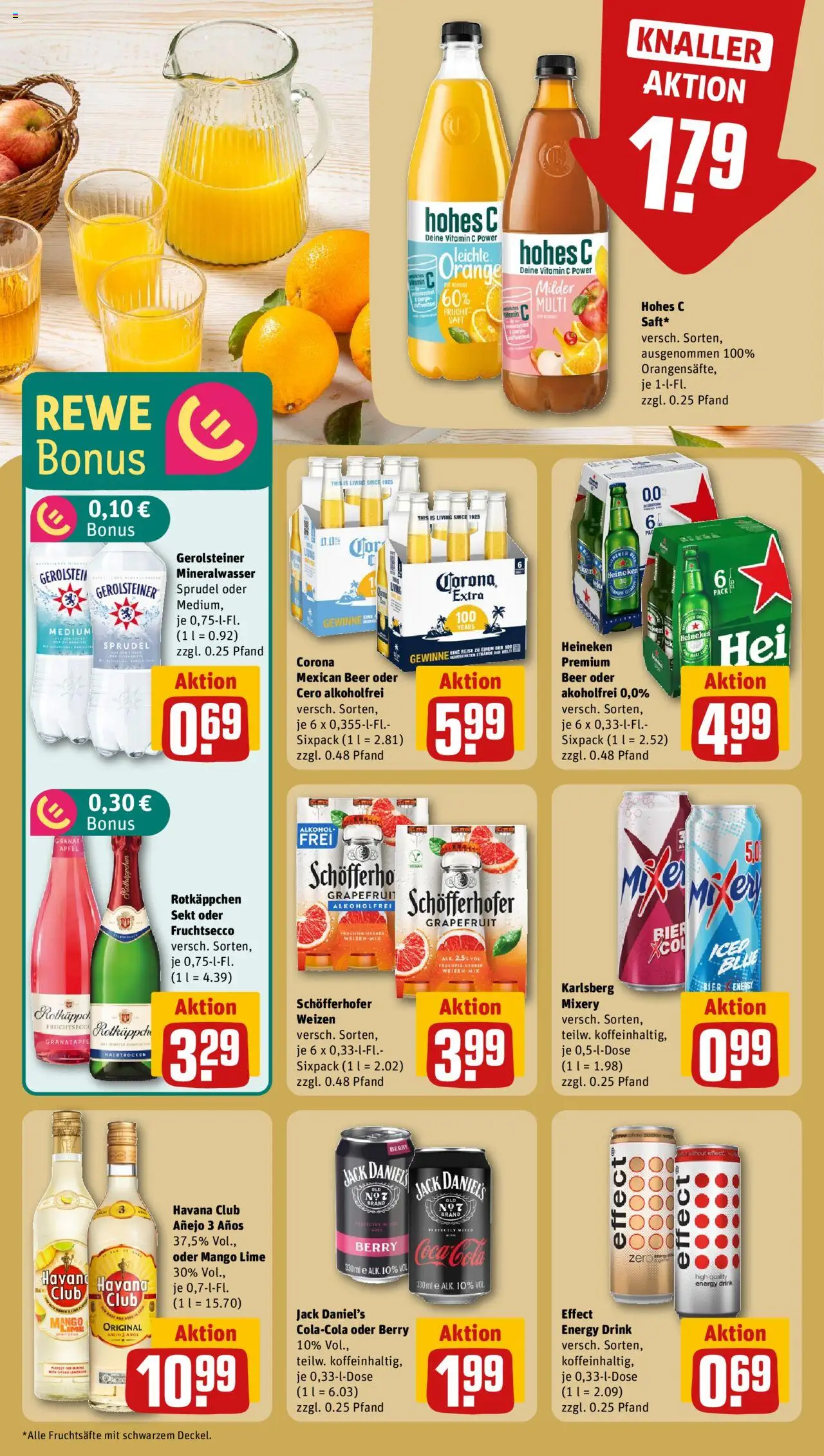 Rewe Prospekt 	 - gültig ab dem 07.07.2025 | Seite: 11 | Produkte: Jack Daniel's, Mixery, Whiskey, Gerolsteiner