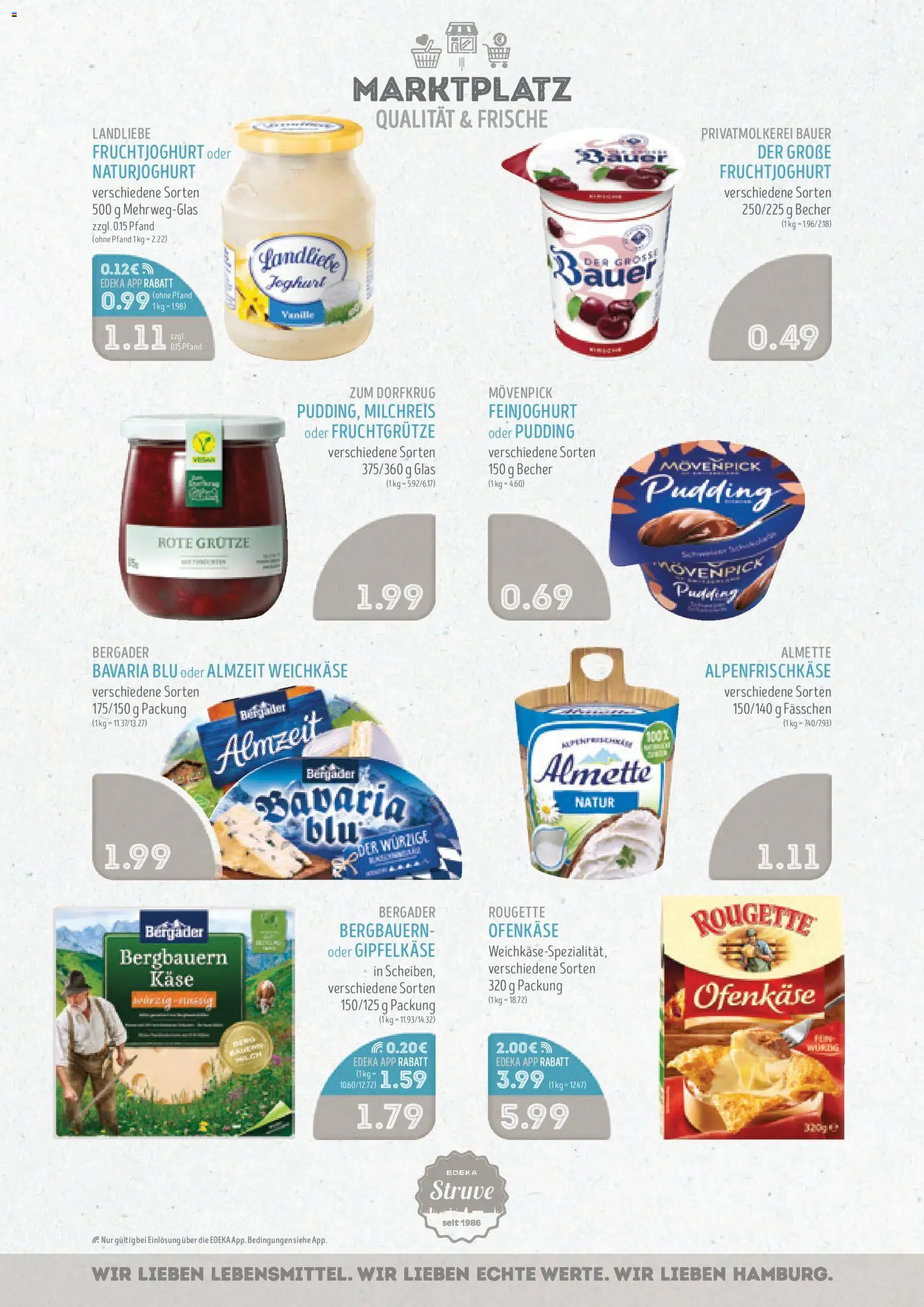 Edeka Struve Prospekt 	 – gültig ab 10.11.2025 | Seite: 6 | Produkte: Almette, Joghurt, Fruchtjoghurt, Pudding