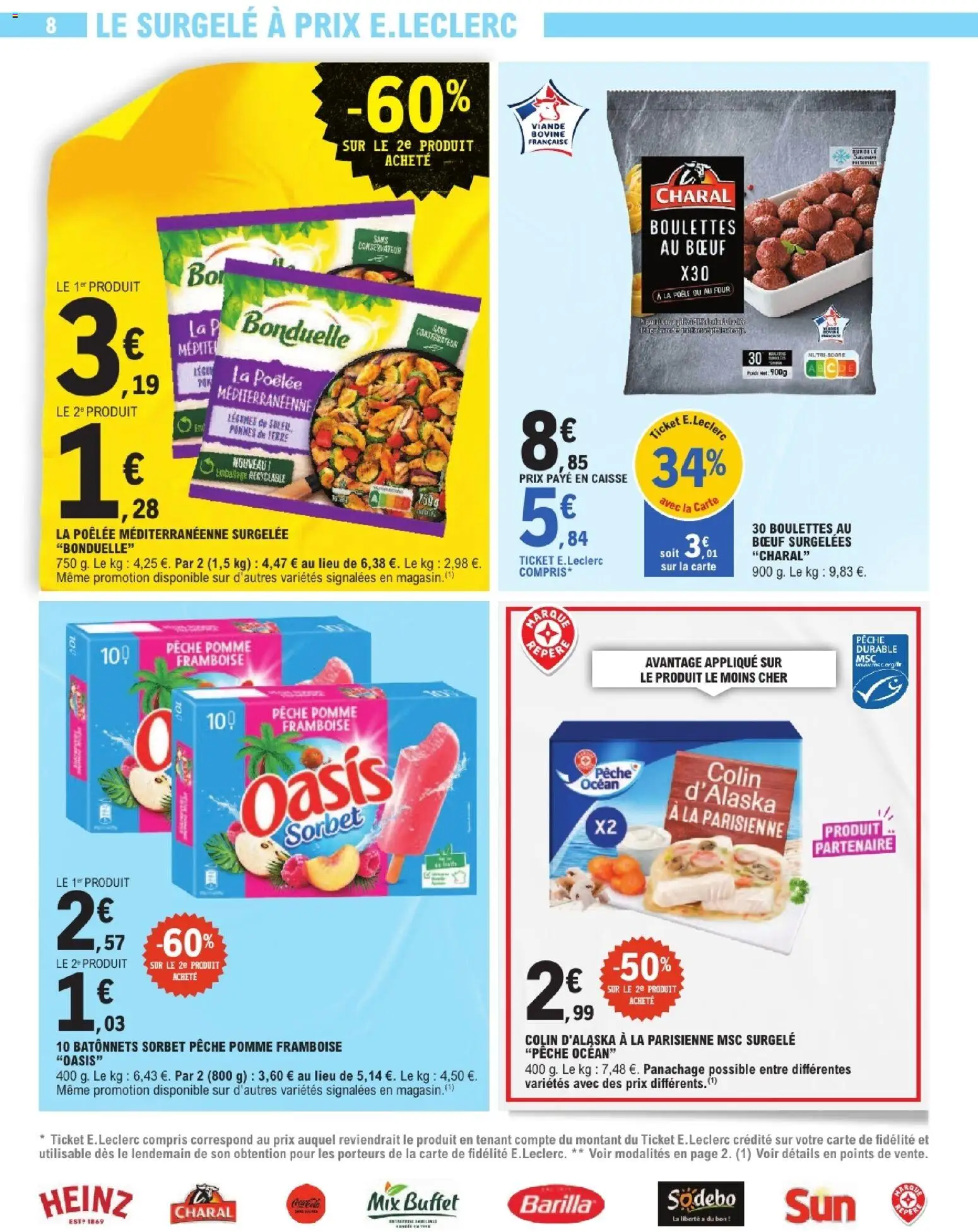 {H1} | Page: 8 | Produits: Framboise, Pêche, Four, Poêle