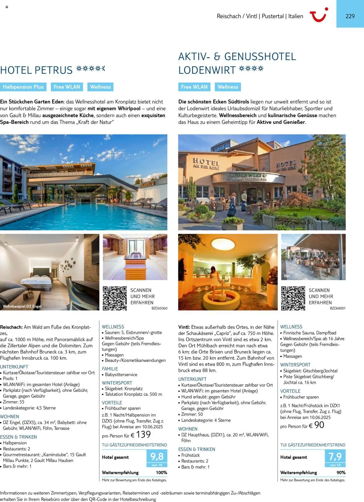 TUI Prospekt 	 – gültig ab 01.11.2024 | Seite: 229 | Produkte: Babybett, Föhn