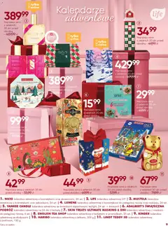 Pogląd oferty "Super-pharm Gazetka - Jakie piękne Święta" - ważna od 06.11.2025 | Strona: 9 | Produkty: Kalendarze adwentowe, Kalendarz adwentowy, Kalendarz, Herbata
