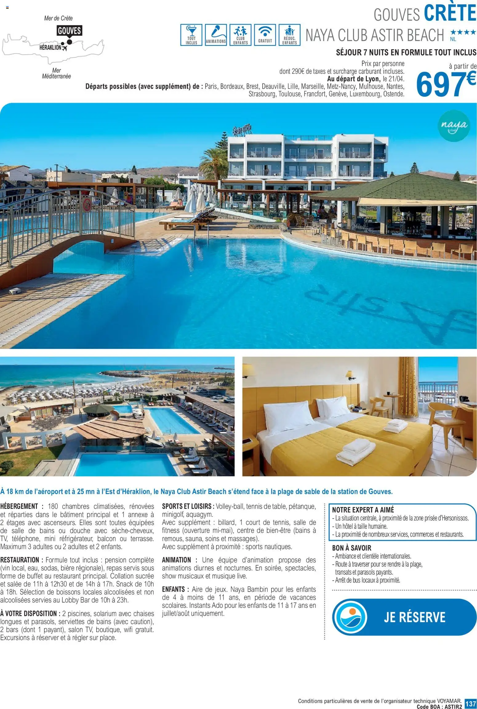 {H1} | Page: 137 | Produits: Buffet, Douche, Vin, Bière