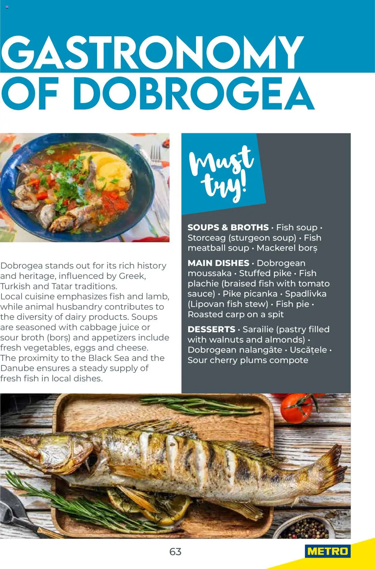 Noul catalog Metro – valabil de la 23.09.2025 | Pagină: 63 | Produse: Borș