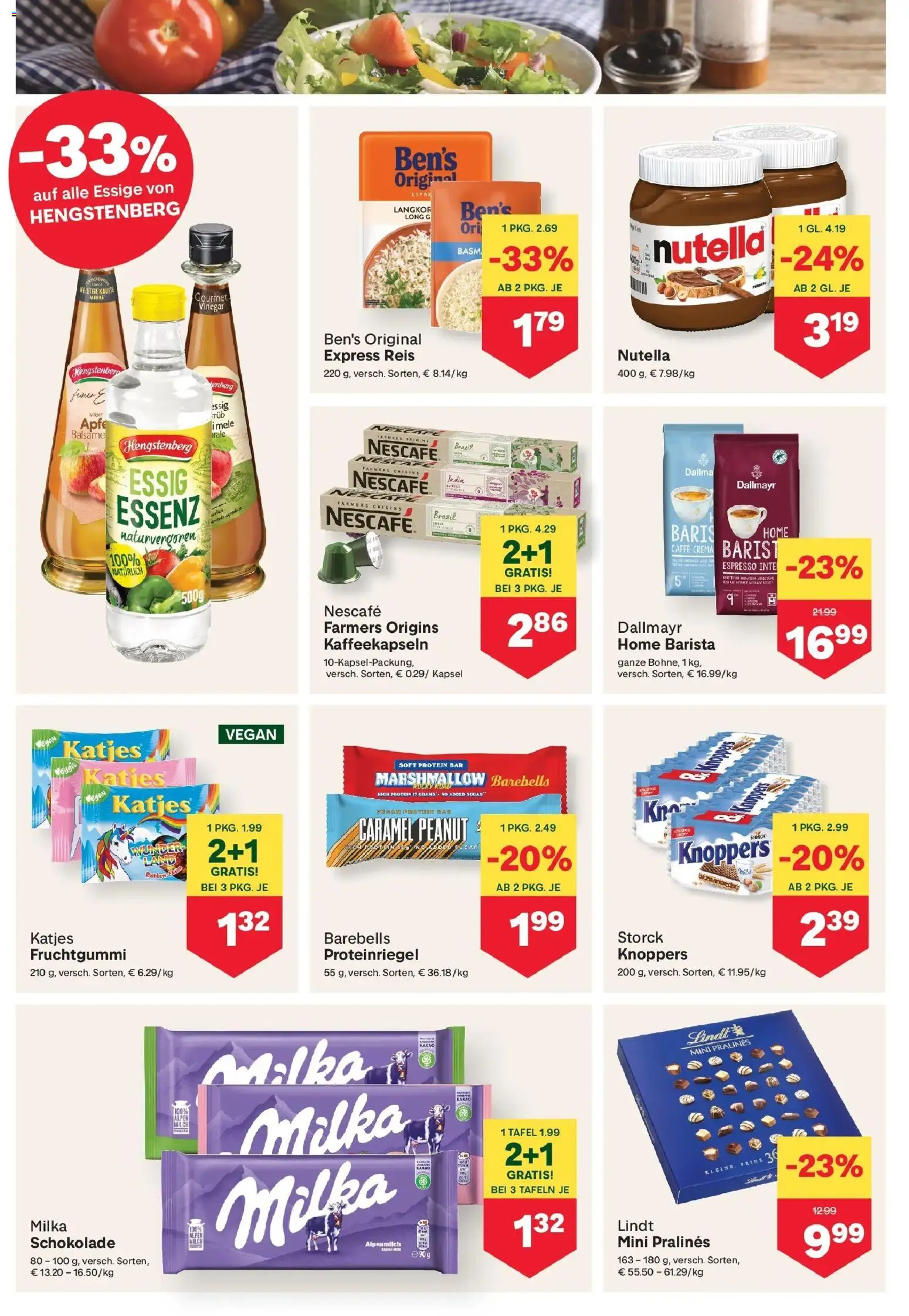 MPREIS Pfunds gültig ab 09.04.2026 | Seite: 6 | Produkte: Schokolade, Reis