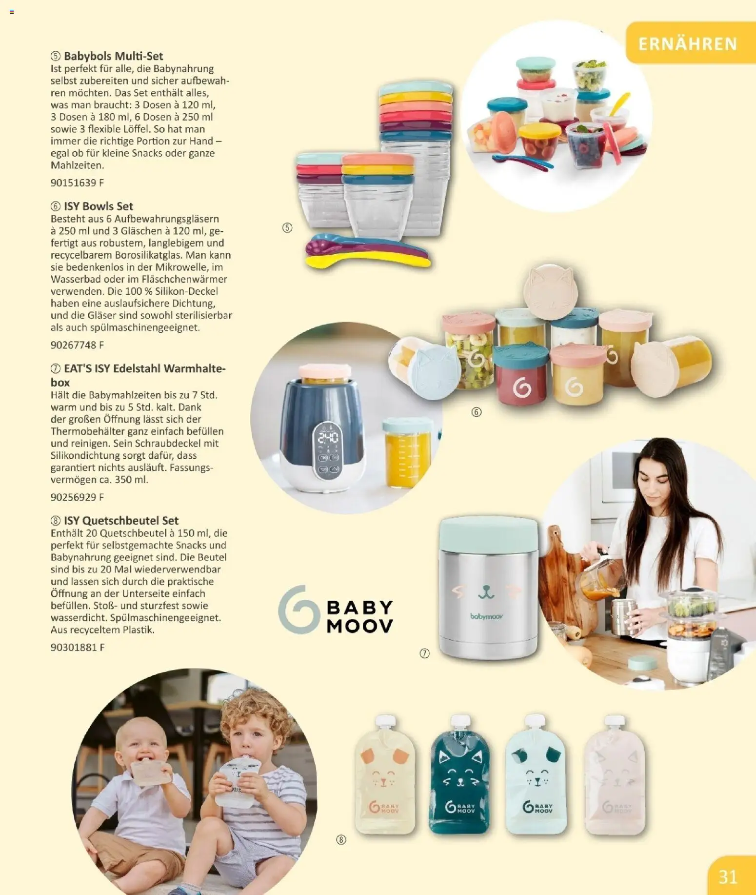 Vedes  Babykatalog  – gültig ab 01.01.2026 | Seite: 31 | Produkte: Babynahrung