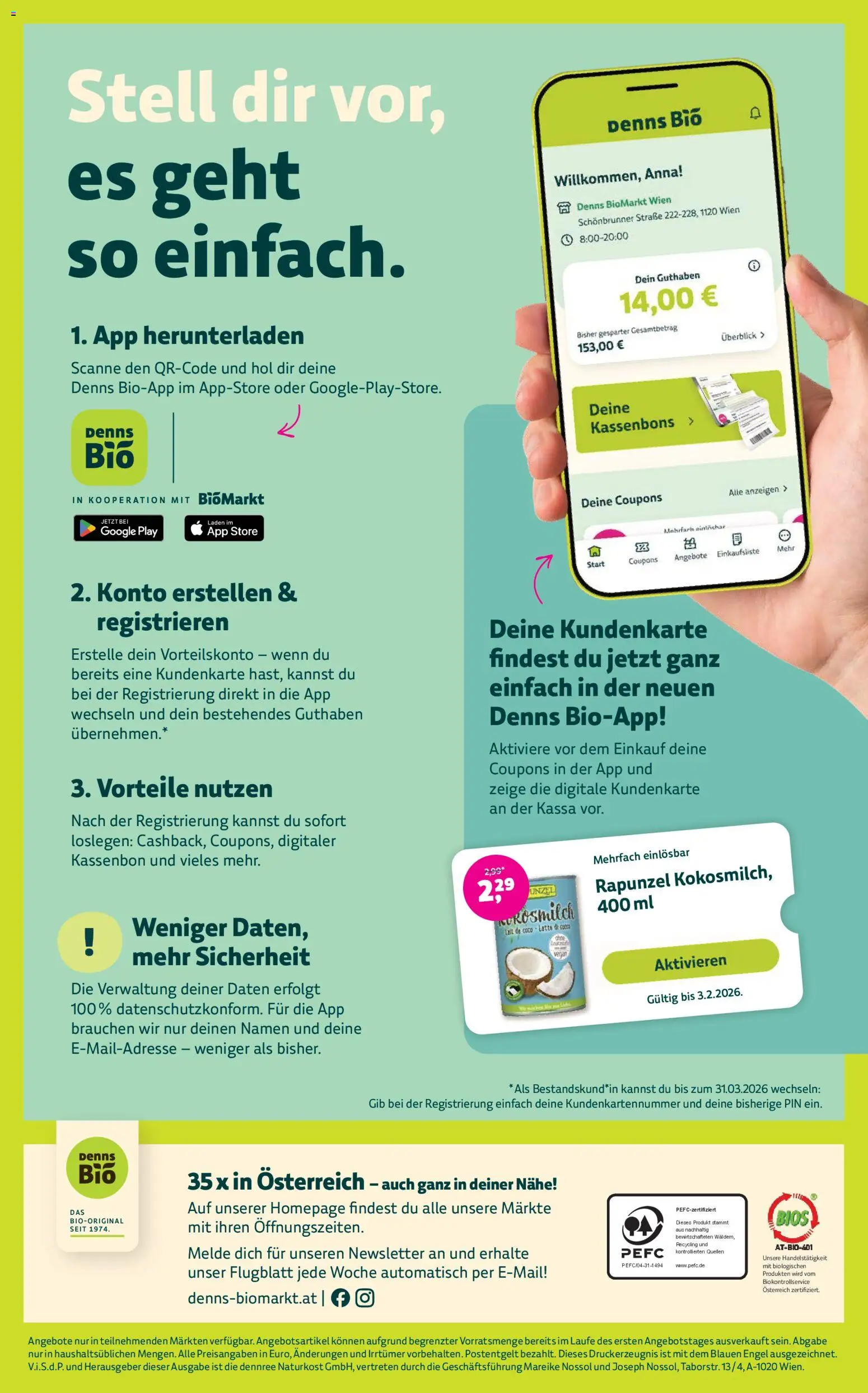 Denns BioMarkt Angebote gültig ab 28.01.2026 | Seite: 12