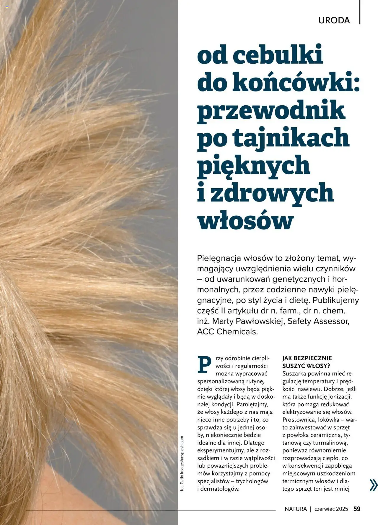 Drogerie Natura Gazetka - Magazyn Klubu Natura 06 od 01.06.2025 | Strona: 59 | Produkty: Suszarka, Lokówka, Róż