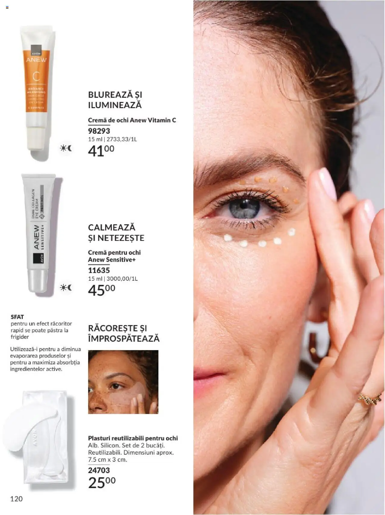 Catalog Avon - 08 2025 – valabil de la 01.08.2025 | Pagină: 120 | Produse: Plasturi, Frigider, Cremă