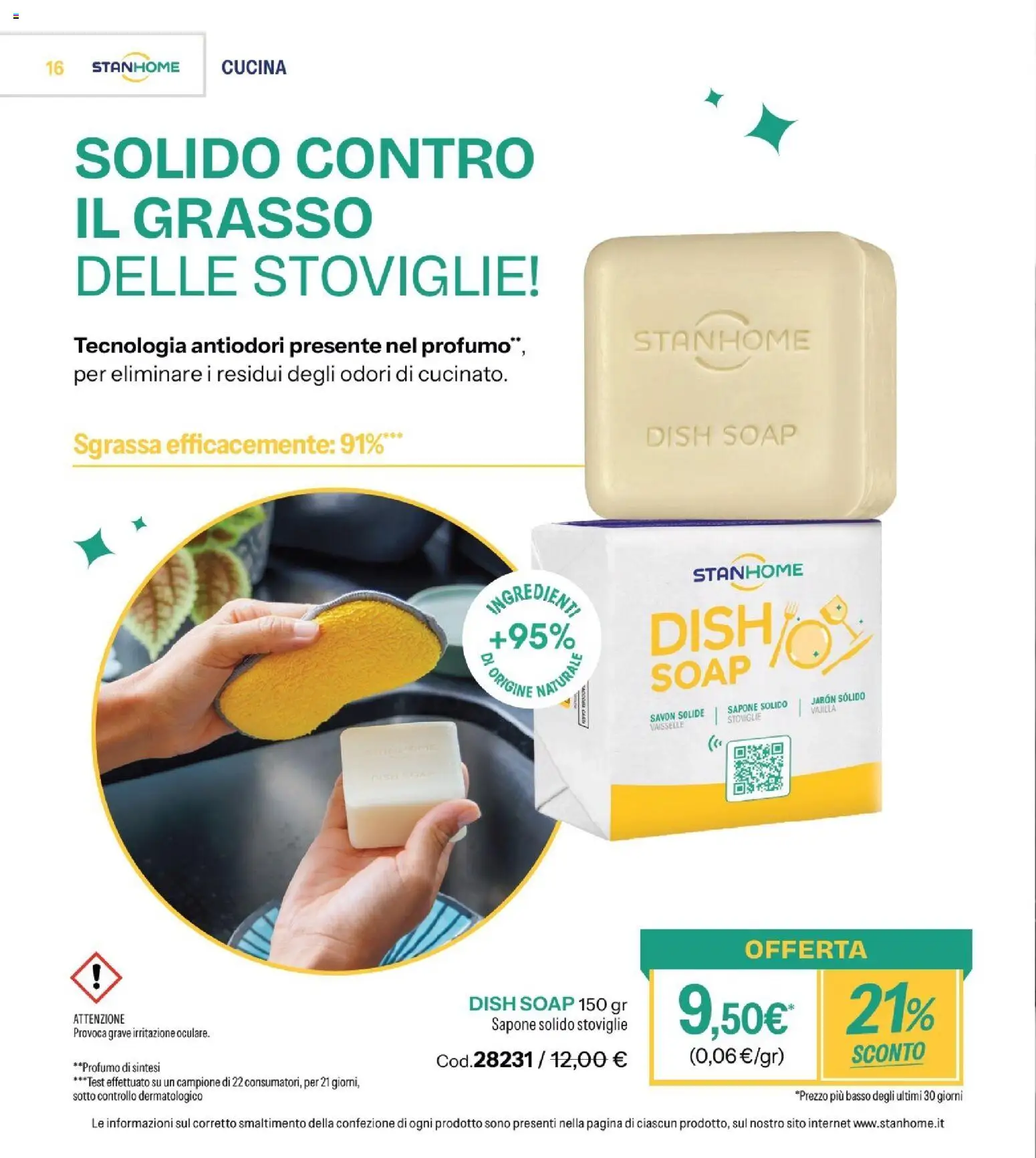 Volantino Stanhome del 21.04.2026 | Pagina: 16 | Prodotti: Sapone, Profumo