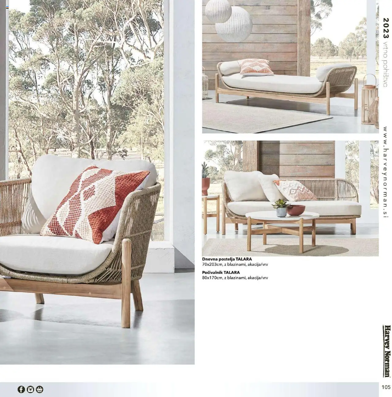 Harvey Norman - Katalog - Vrtno pohištvo │ velja od 01.03.2023 | Stran: 105