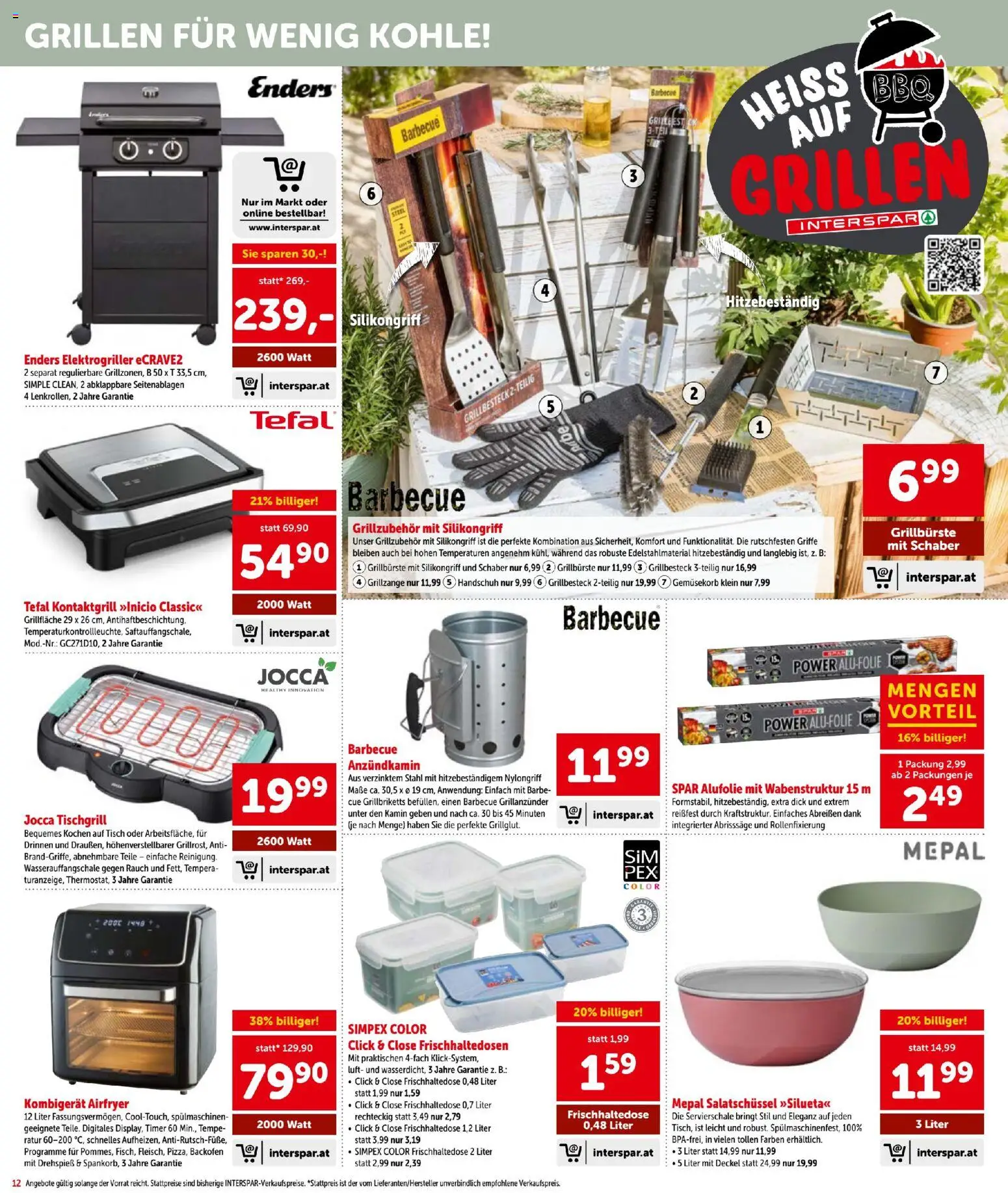 Interspar - Flugblatt gültig ab 05.03.2026 | Seite: 12 | Produkte: Tisch