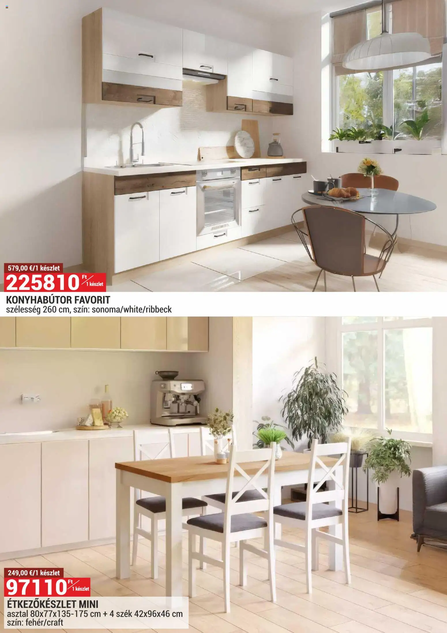 Merkury Market akciós ujság - amely érvényes a következő dátumtól: 02.01.2026 | Oldal: 2 | Termékek: Asztal, Szék, Konyhabútor