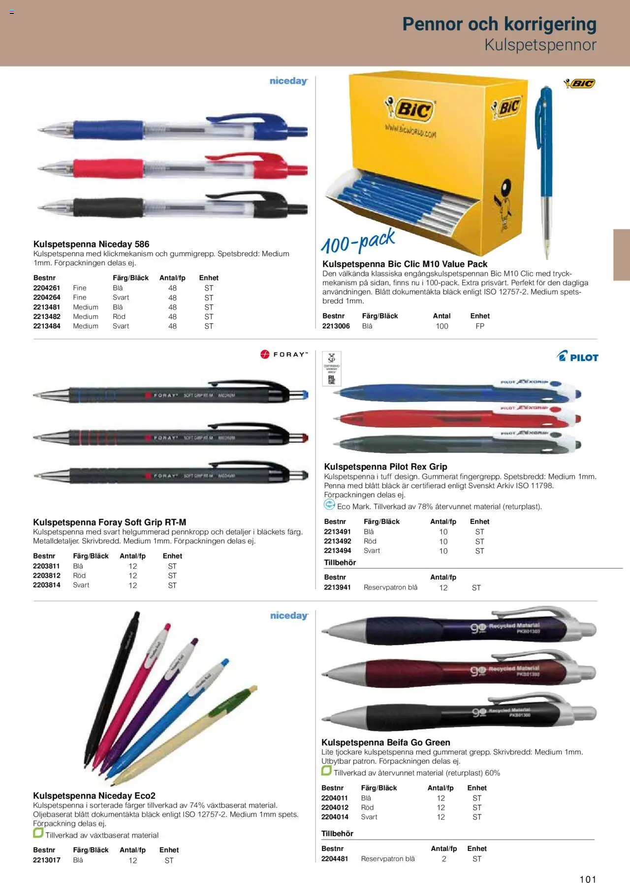 Office Depot reklamblad aktuell från 15.02.2024 | Sida: 103 | Produkter: Penna