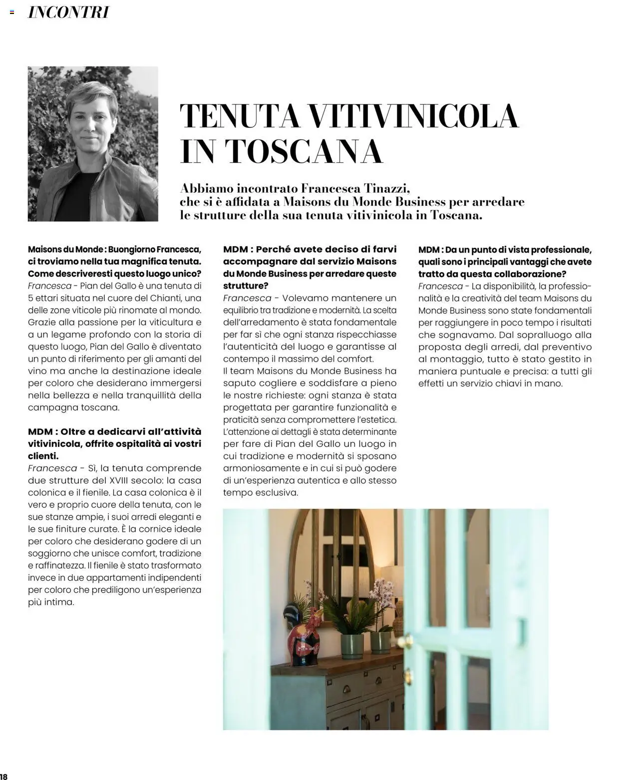 Volantino Maisons du Monde del 14.04.2025 | Pagina: 18 | Prodotti: Vino