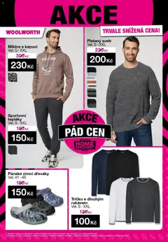 Náhled letáku Woolworth leták od 10.10.2025 | Strana: 46 | Produkty: Tričko, Svetr, Mikina, Tepláky