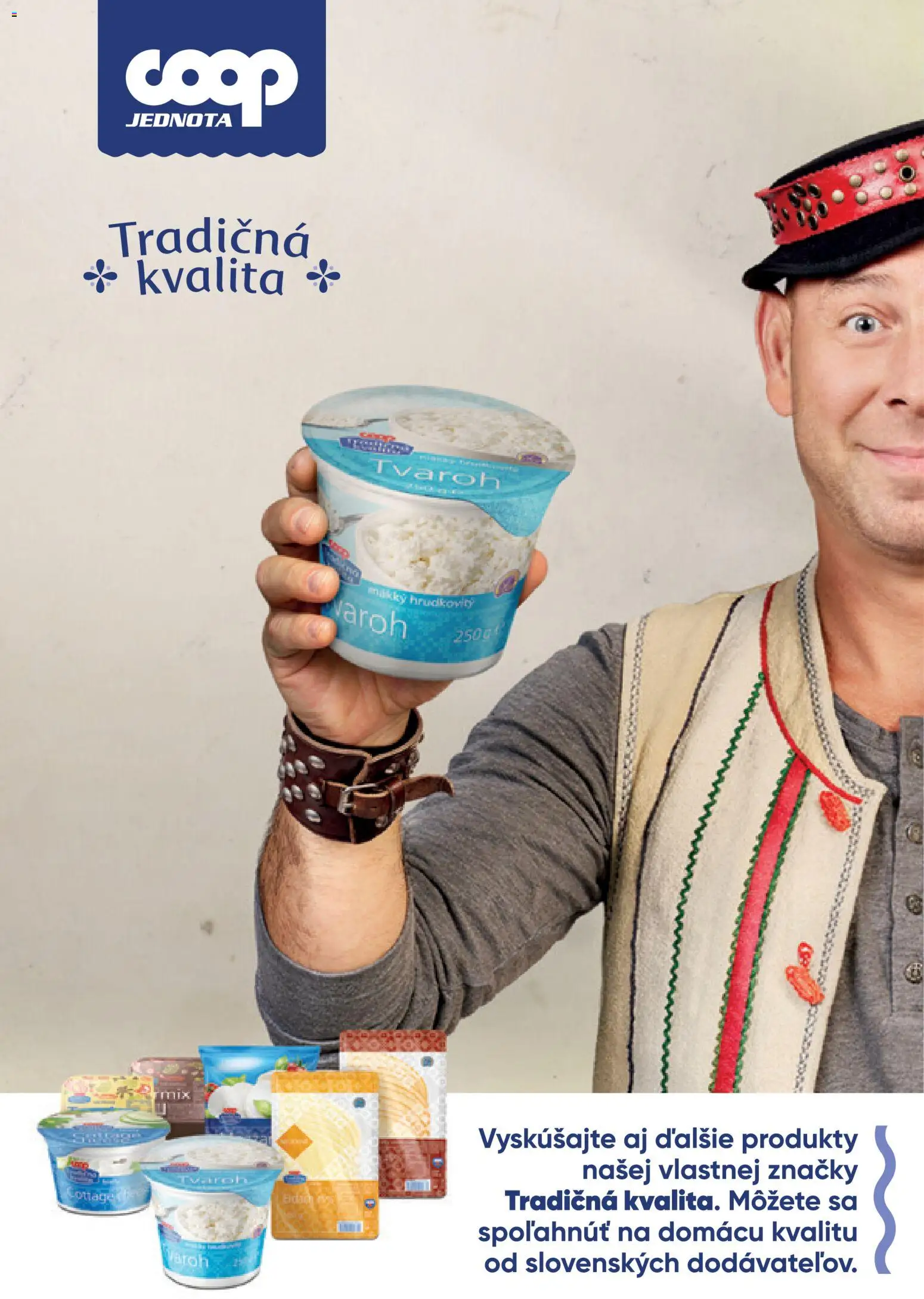 Nové COOP Jednota akcie – leták je platný od 01.04.2026 | Strana: 12 | Produkty: Tvaroh