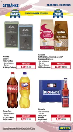 Metro Wochen-Angebote Gastro - gültig ab dem 21.07.2025 | Seite: 13