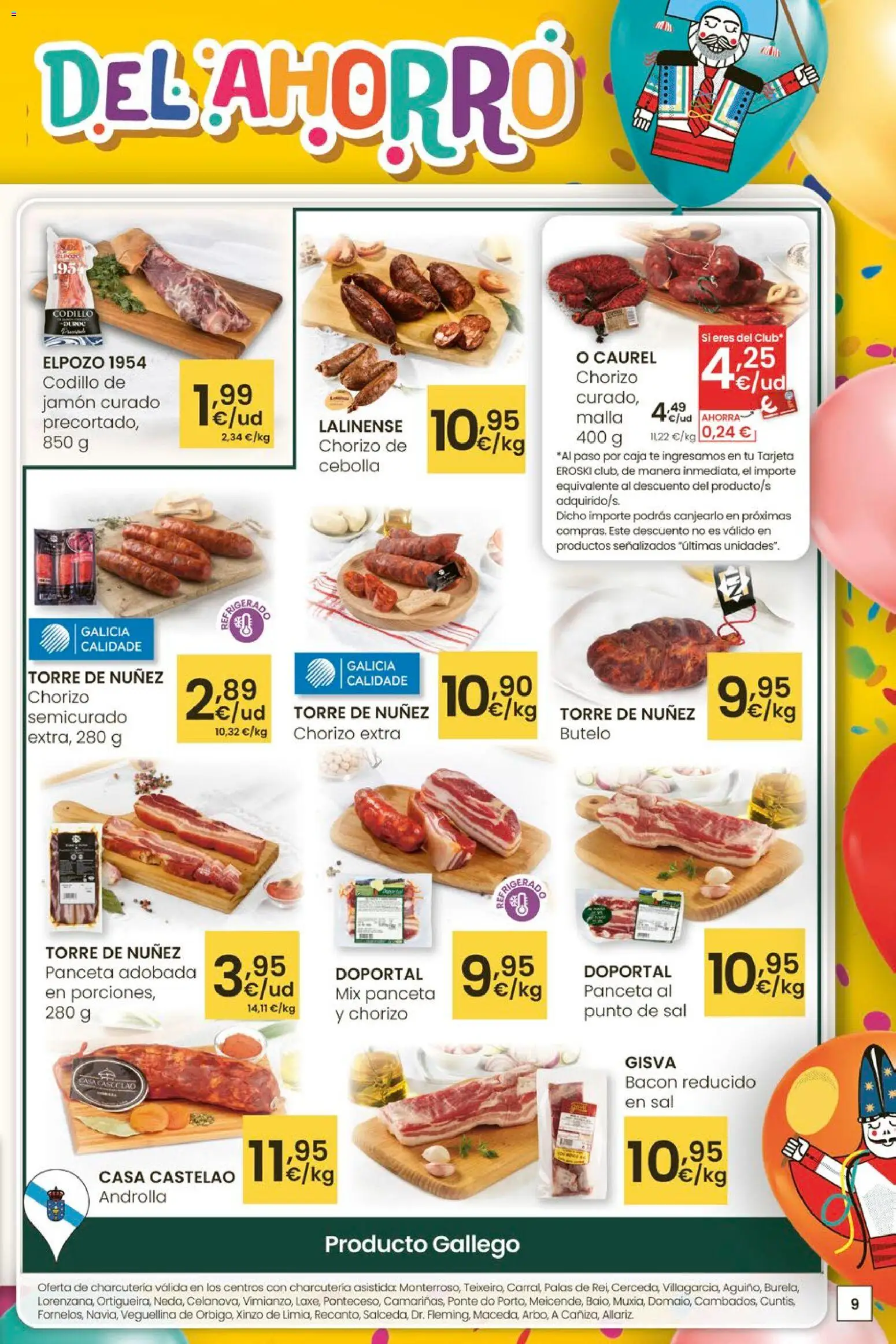 Eroski - Carnaval del ahorro │ válido desde el 12.02.2026 | Página: 9 | Productos: Ηλεκτρικός φούρνος, Té, Παγωμένο τσάι, Caja