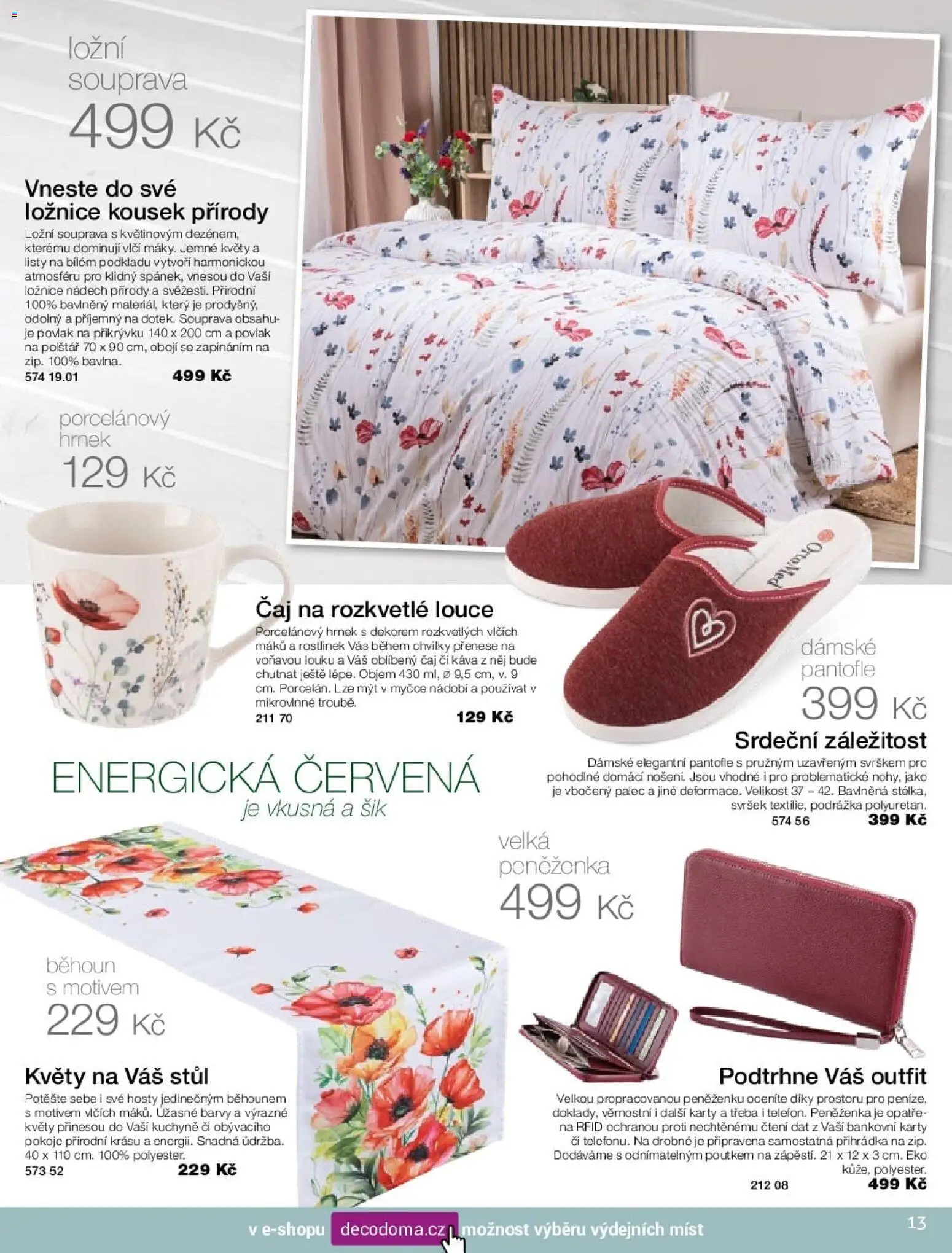 Decodoma katalog od 16.02.2026 | Strana: 13 | Produkty: Káva, Hrnek, Čaj, Stůl