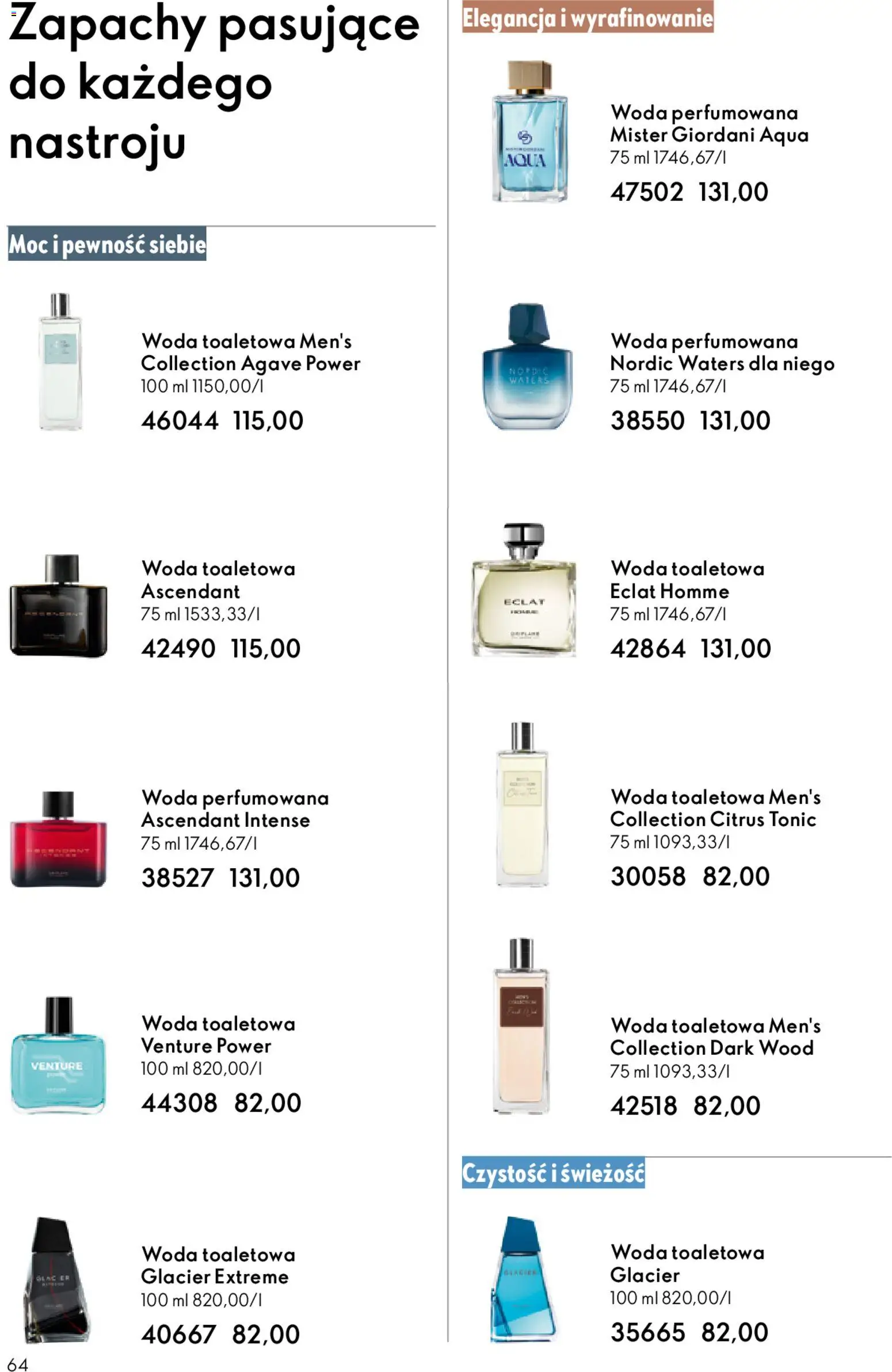Oriflame Katalog 7 2026 od 06.05.2026 | Strona: 64 | Produkty: Woda toaletowa, Woda