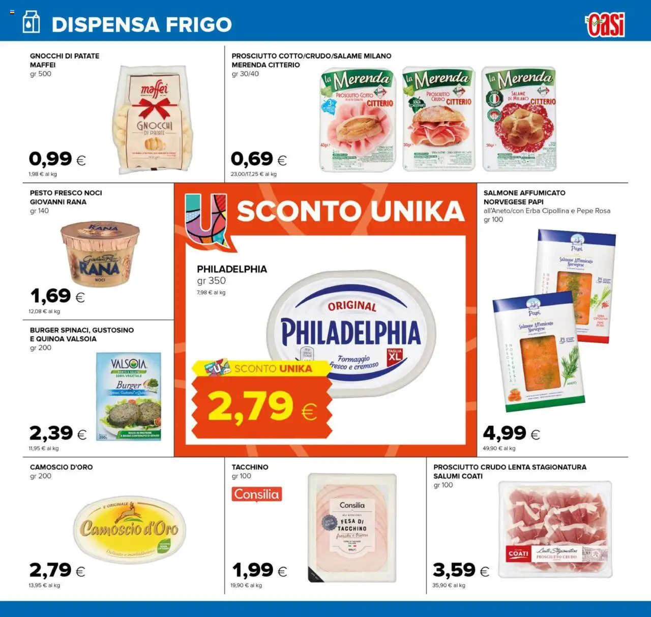 Volantino Oasi del 21.08.2025 | Pagina: 17 | Prodotti: Salame, Salmone, Pepe, Noci