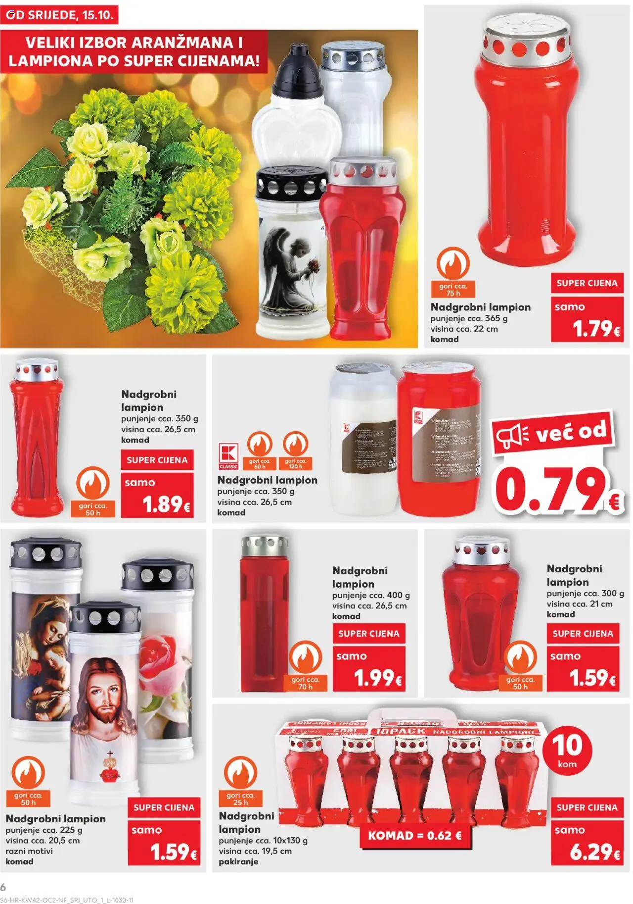 Kaufland katalog | vrijedi od 15.10.2025 | Stranica: 6 | Proizvodi: Lampion