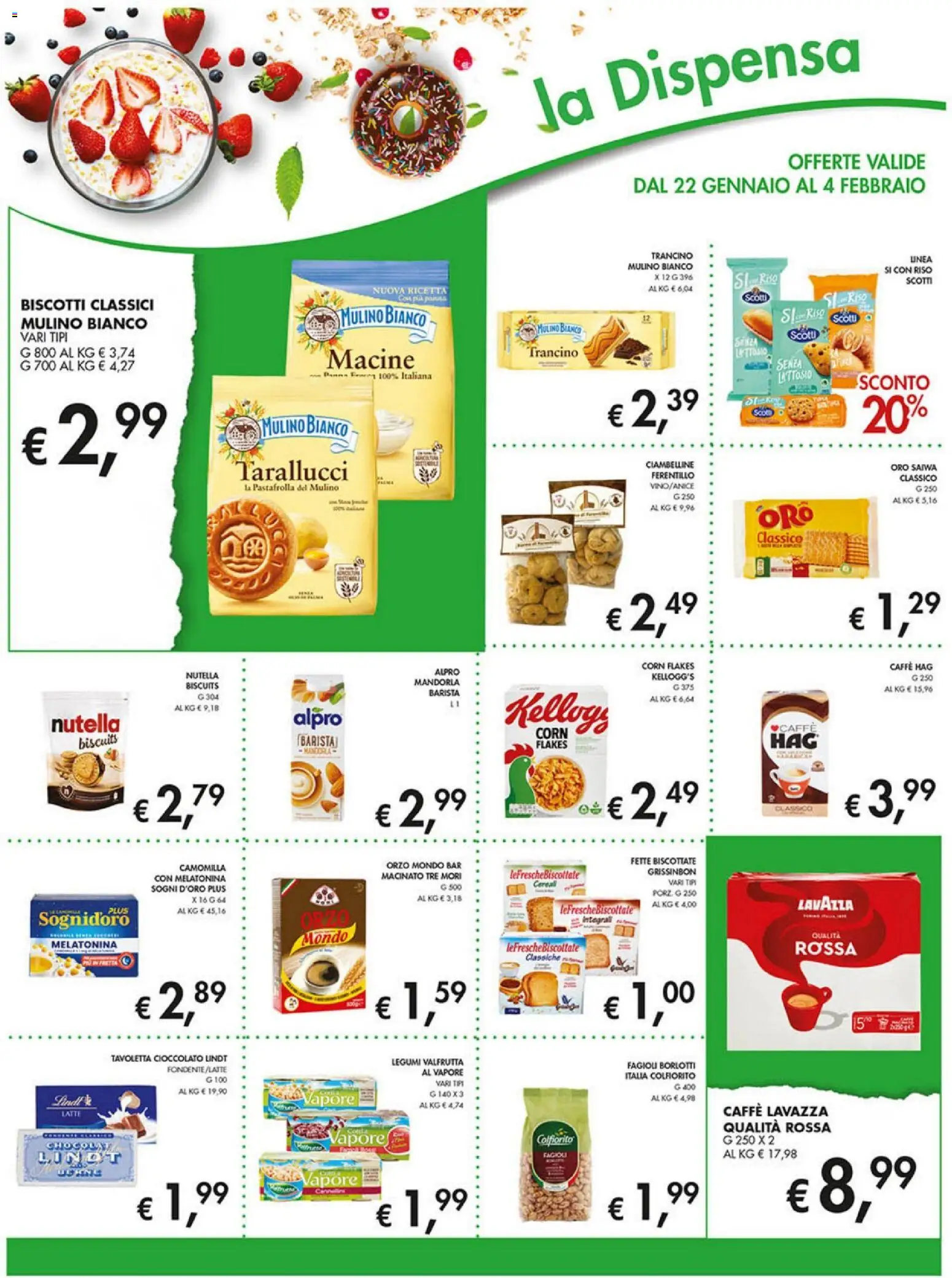 Volantino Coal del 22.01.2026 | Pagina: 12 | Prodotti: Caffè, Cioccolato, Latte, Nutella