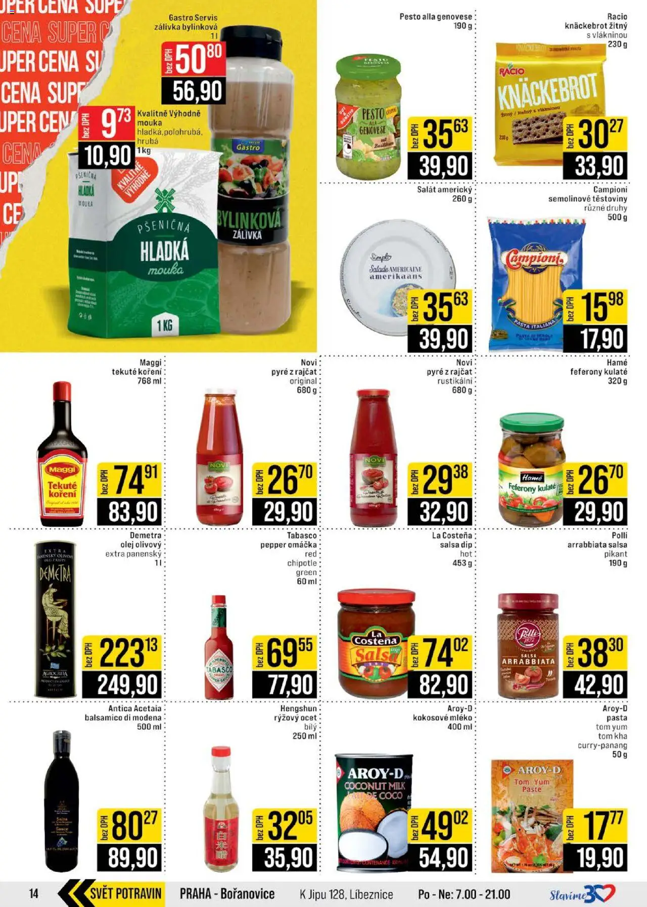 Jip leták - Cash & Carry od 10.09.2025 | Strana: 14 | Produkty: Olej, Knäckebrot, Salsa dip, Rýžový ocet