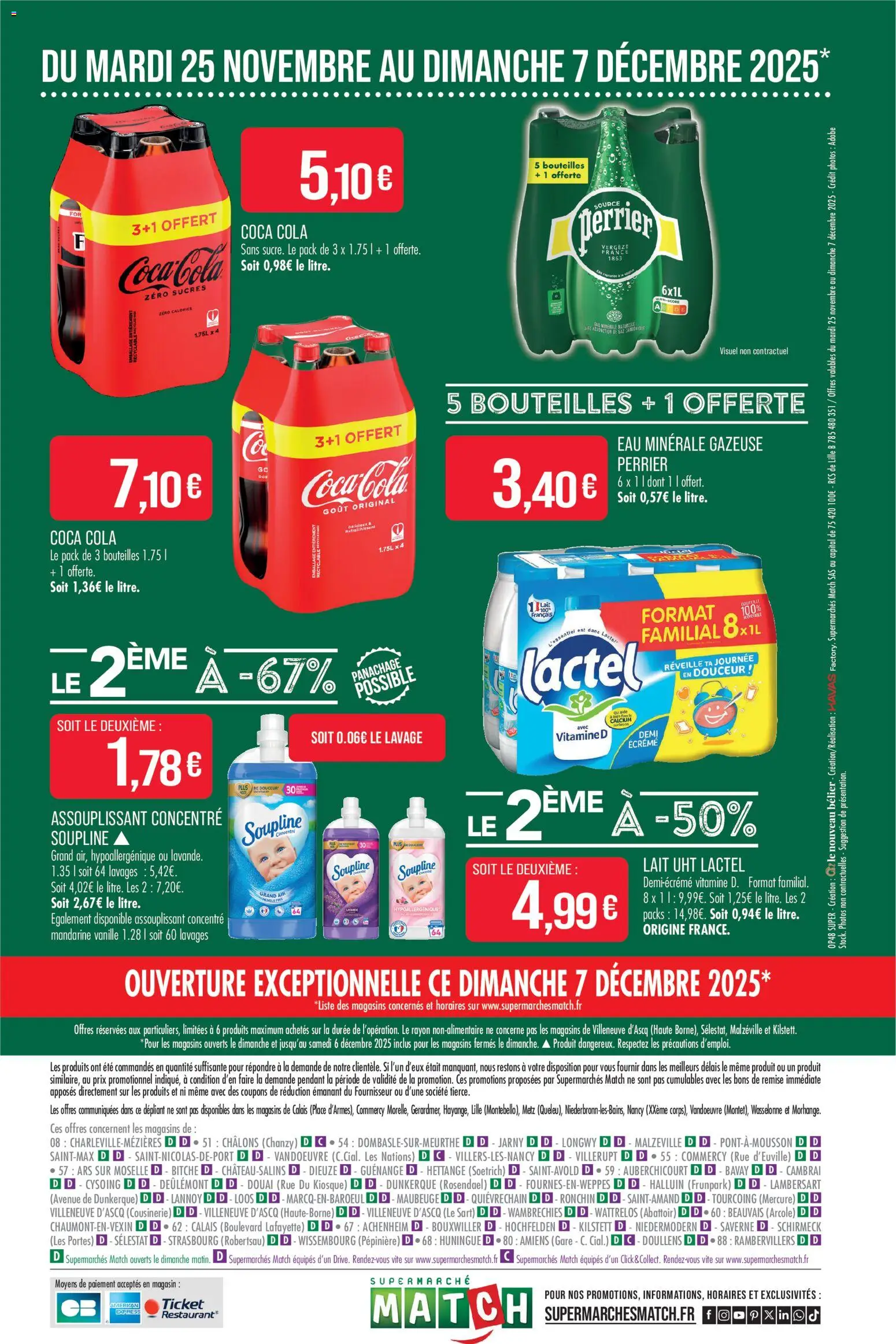 {H1} | Page: 48 | Produits: Soupline, Portes, Lait, Coca cola