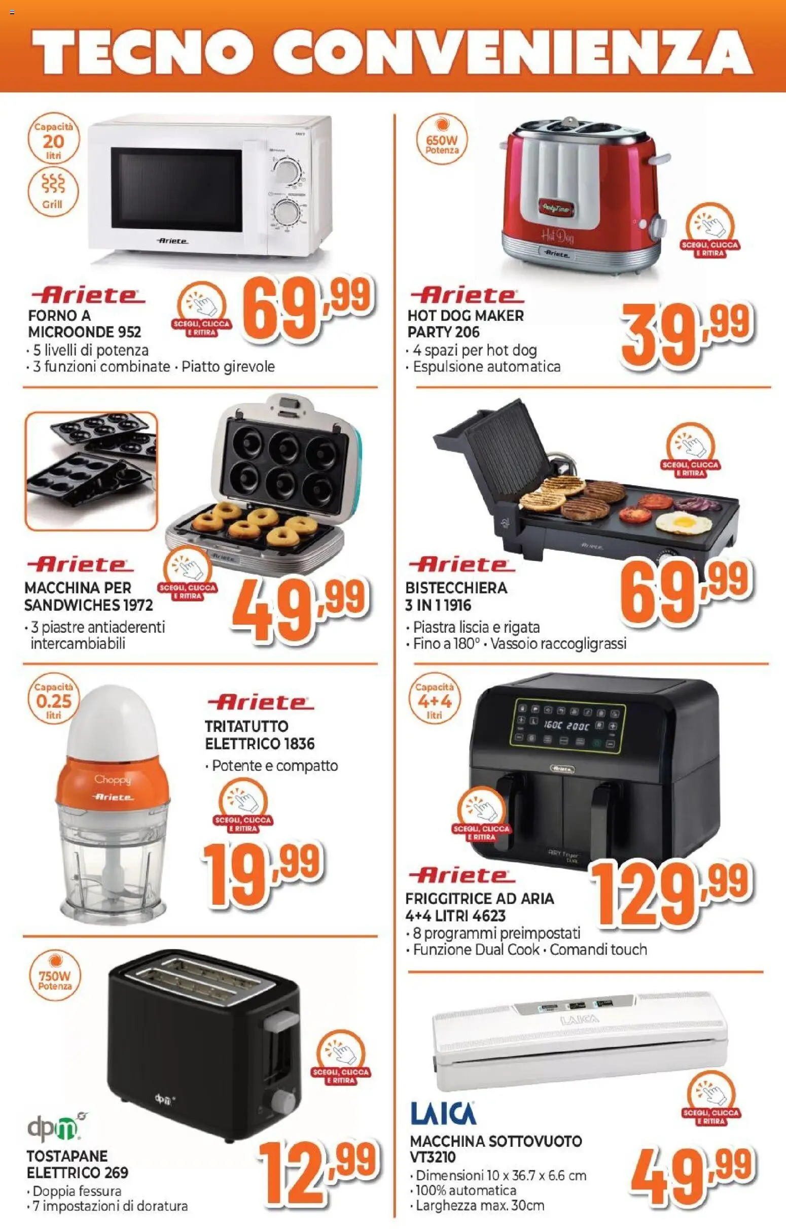 Volantino Expert del 26.03.2026 | Pagina: 22 | Prodotti: Microonde, Friggitrice ad aria, Macchina sottovuoto, Forno