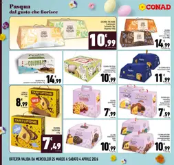 Anteprima del volantino COLOMBA TRE MARIE albicocca/ pera e ciocc. 900g/ re noir 800g, Easter cake with apricot/ pear and chocolate valido a partire dal 25.03.2026 | Pagina: 4