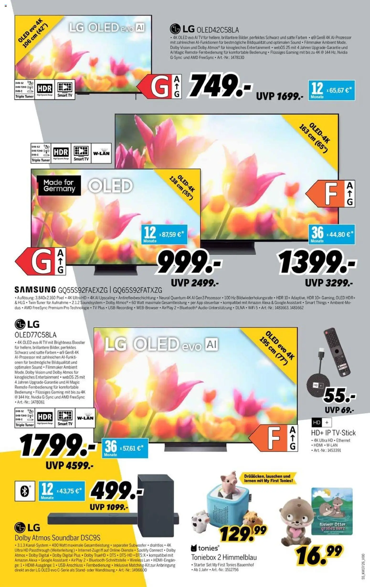 Medimax Prospekt 	 – gültig ab 18.04.2026 | Seite: 5 | Produkte: Samsung, Smart TV, Soundbar, Soundsystem