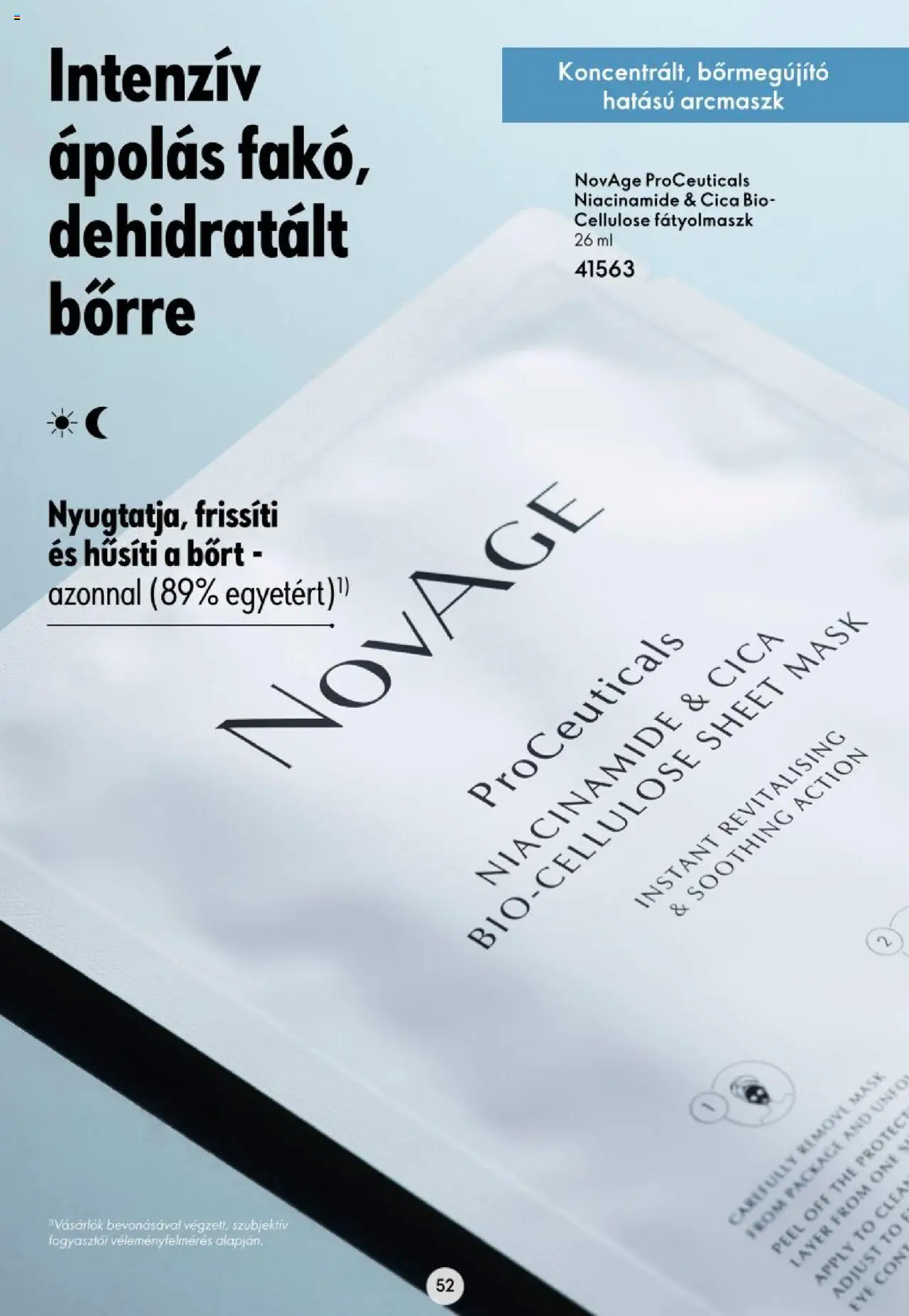 Oriflame akciós ujság - amely érvényes a következő dátumtól: 16.11.2023 | Oldal: 52